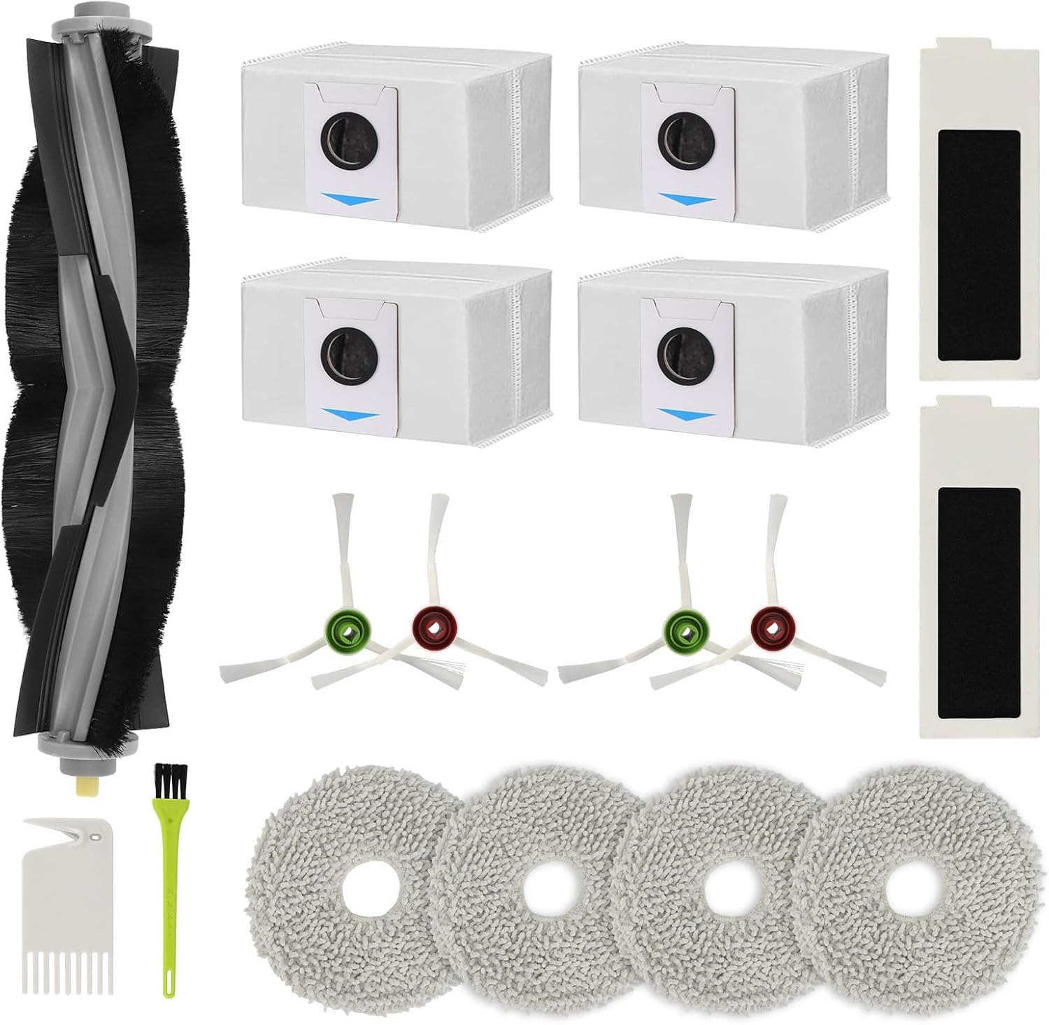 17-Piece Replacement Kit for ECOVACS DEEBOT T20 Omni Robot Vacuum