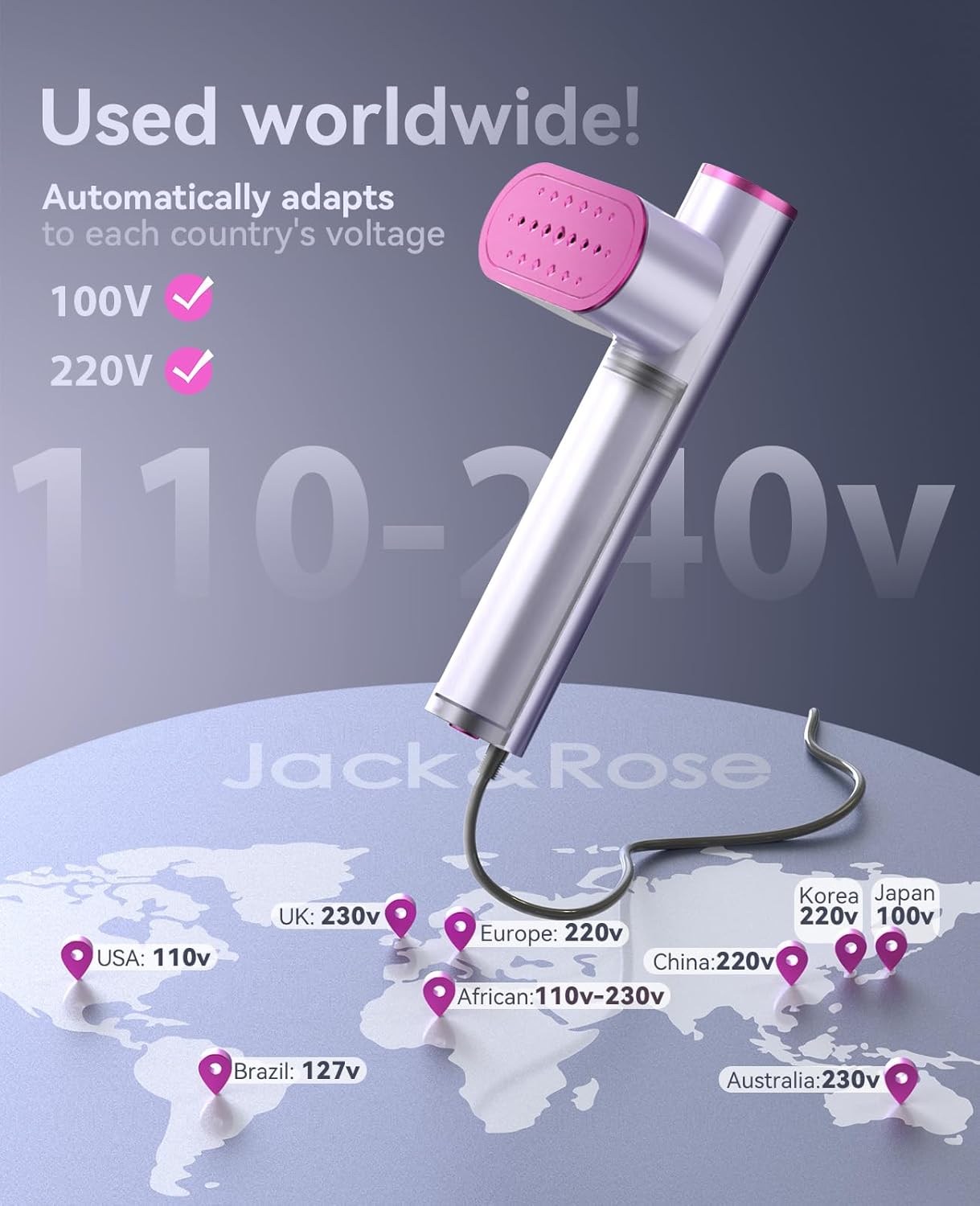 Jack Rose Travel Steamer