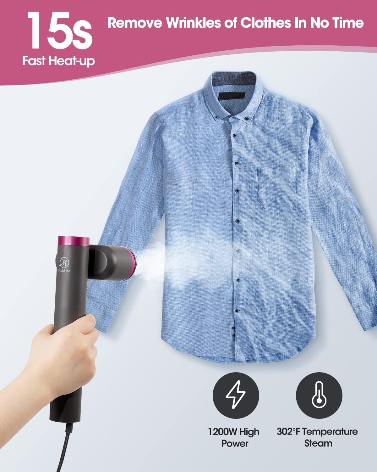 M Mistsince - The Ultimate Travel Steamer at Your fingertips