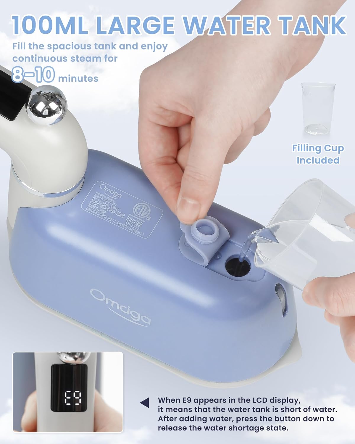 1500W Double Purpose Steam Iron