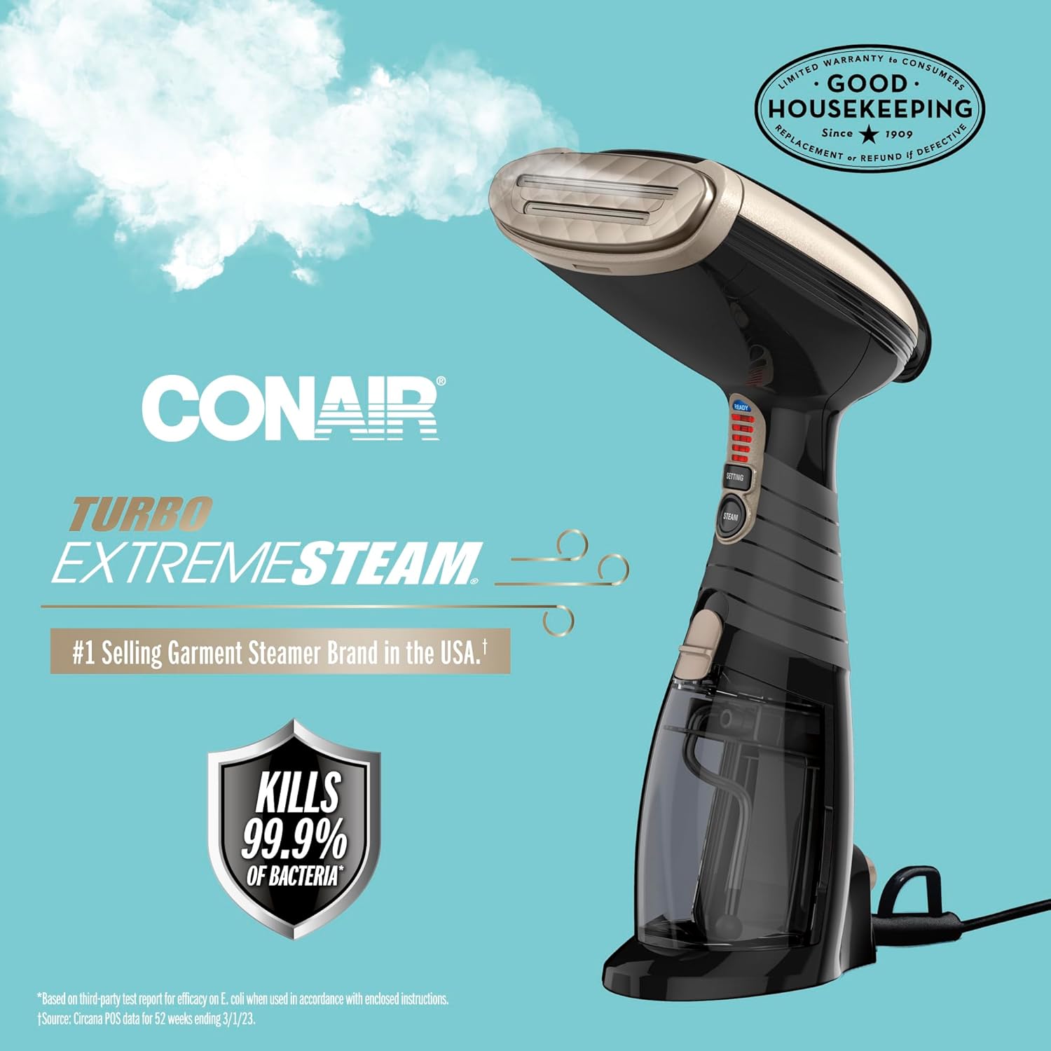 Conair Turbo ExtremeSteam Garment Steamer 1875W
