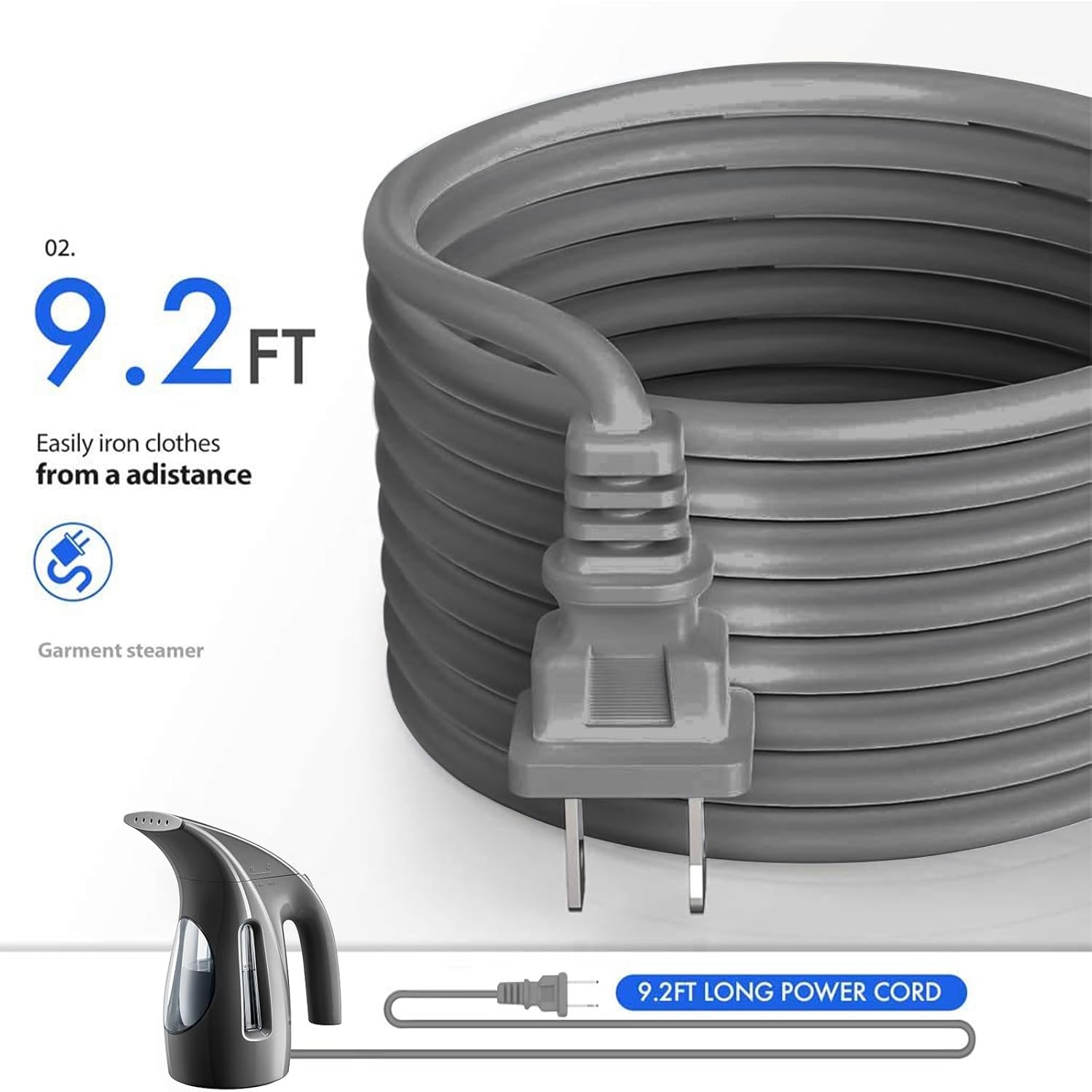HiLIFE Steamer for Clothes Portable 240ml 700W Strong Steam