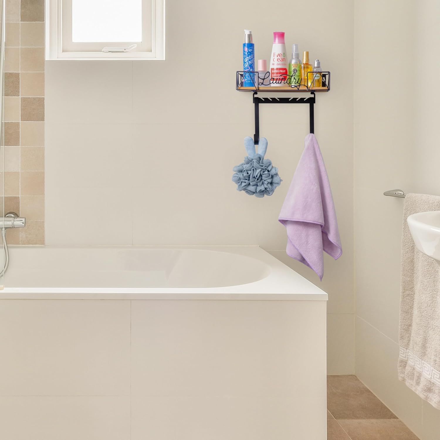 Stylish Ironing Board Holder for Efficient Laundry Storage