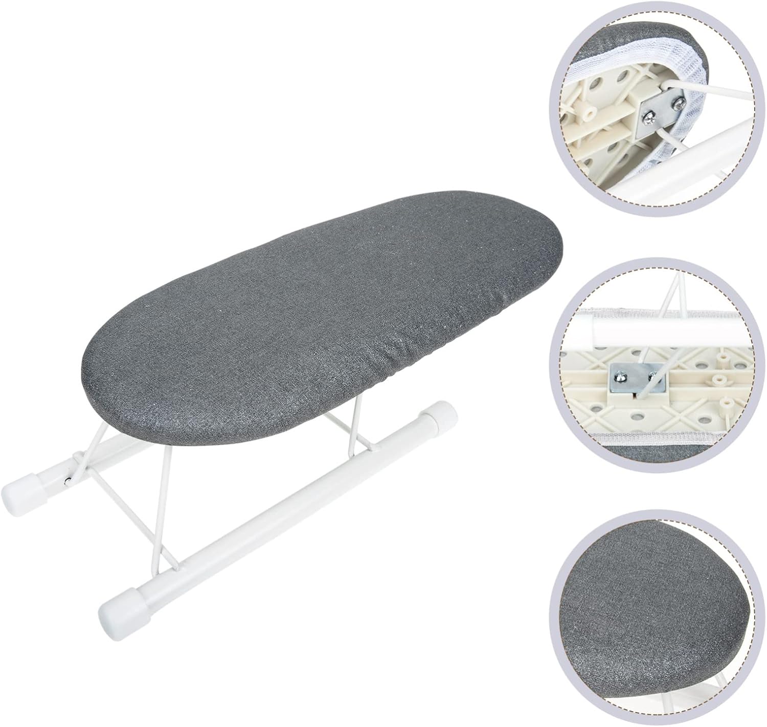 Homoyoyo Compact Folding Ironing Board for Travel and Home Use