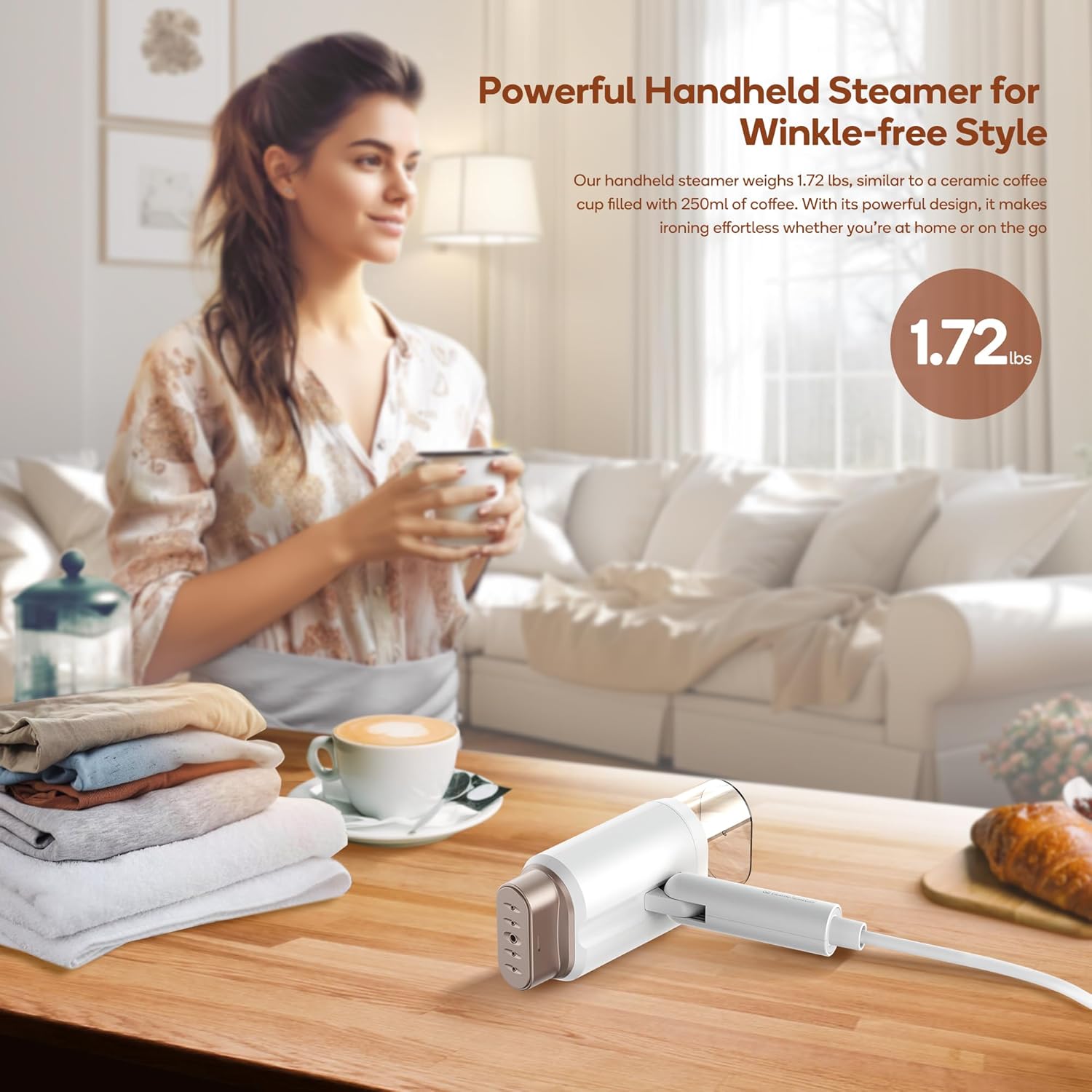 Dual Voltage Garment Steamer