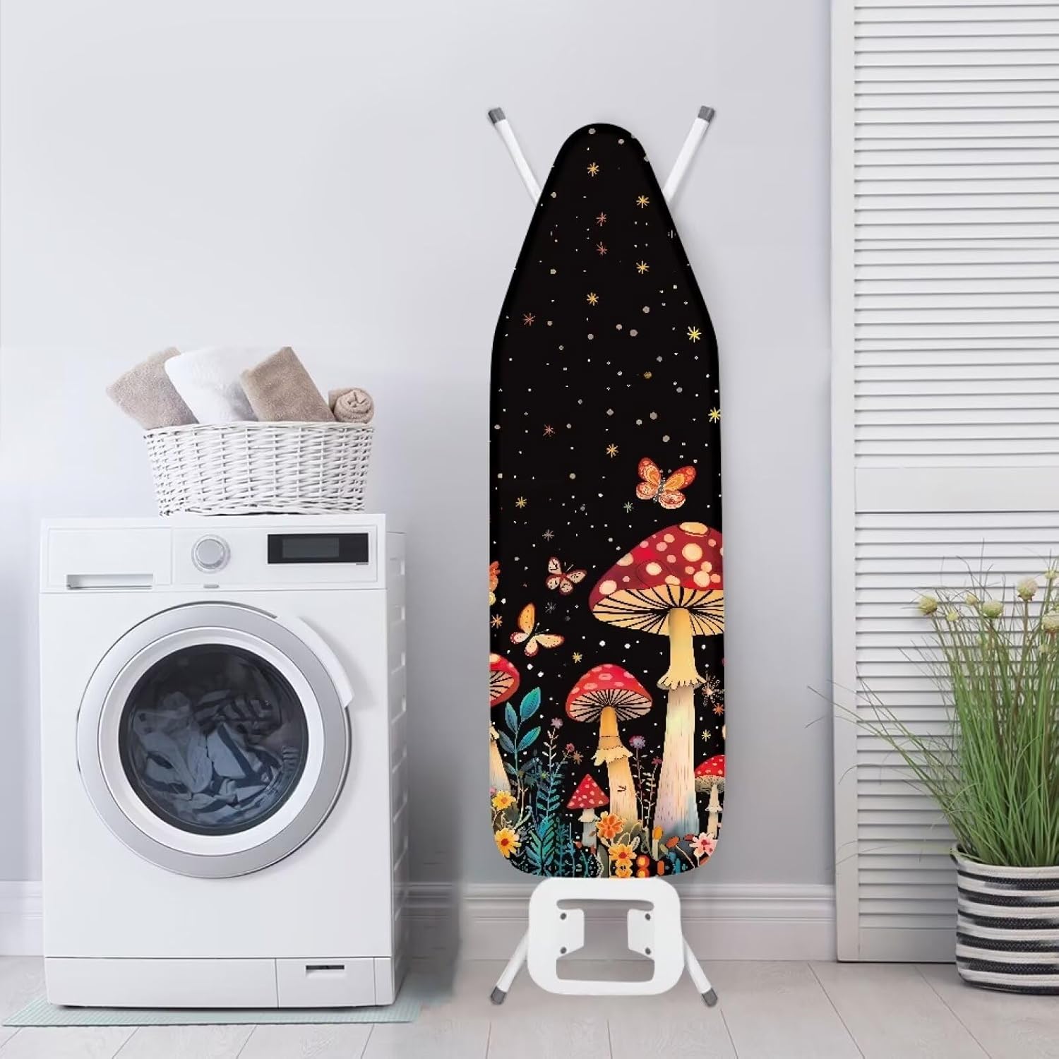 Red Mushroom Ironing Board Cover