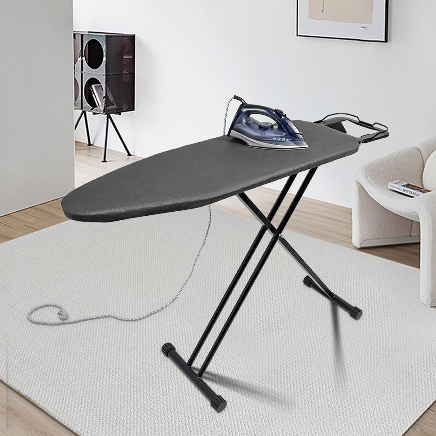 Premium 13x38 Ironing Board with Heat-Resistant Features