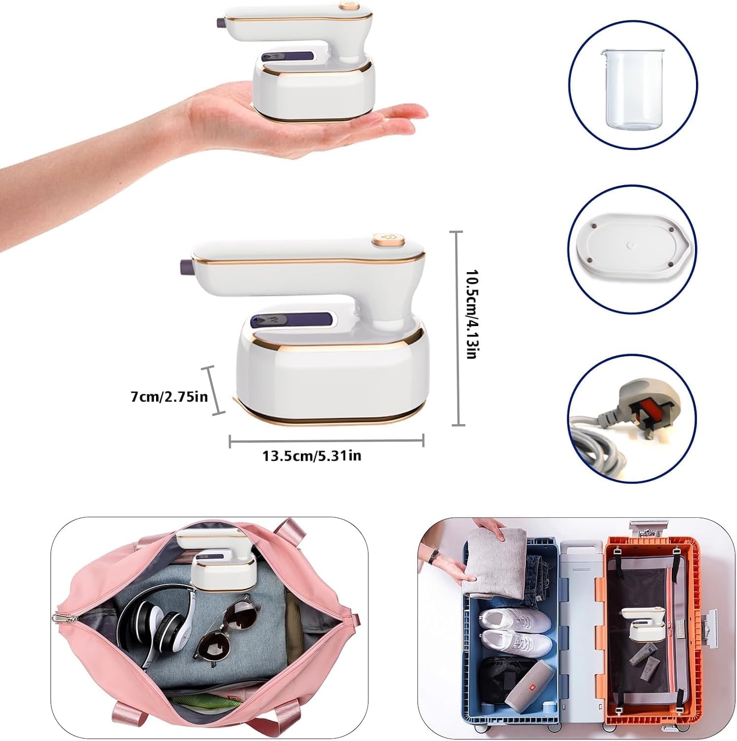Mini Steam Iron for Travel