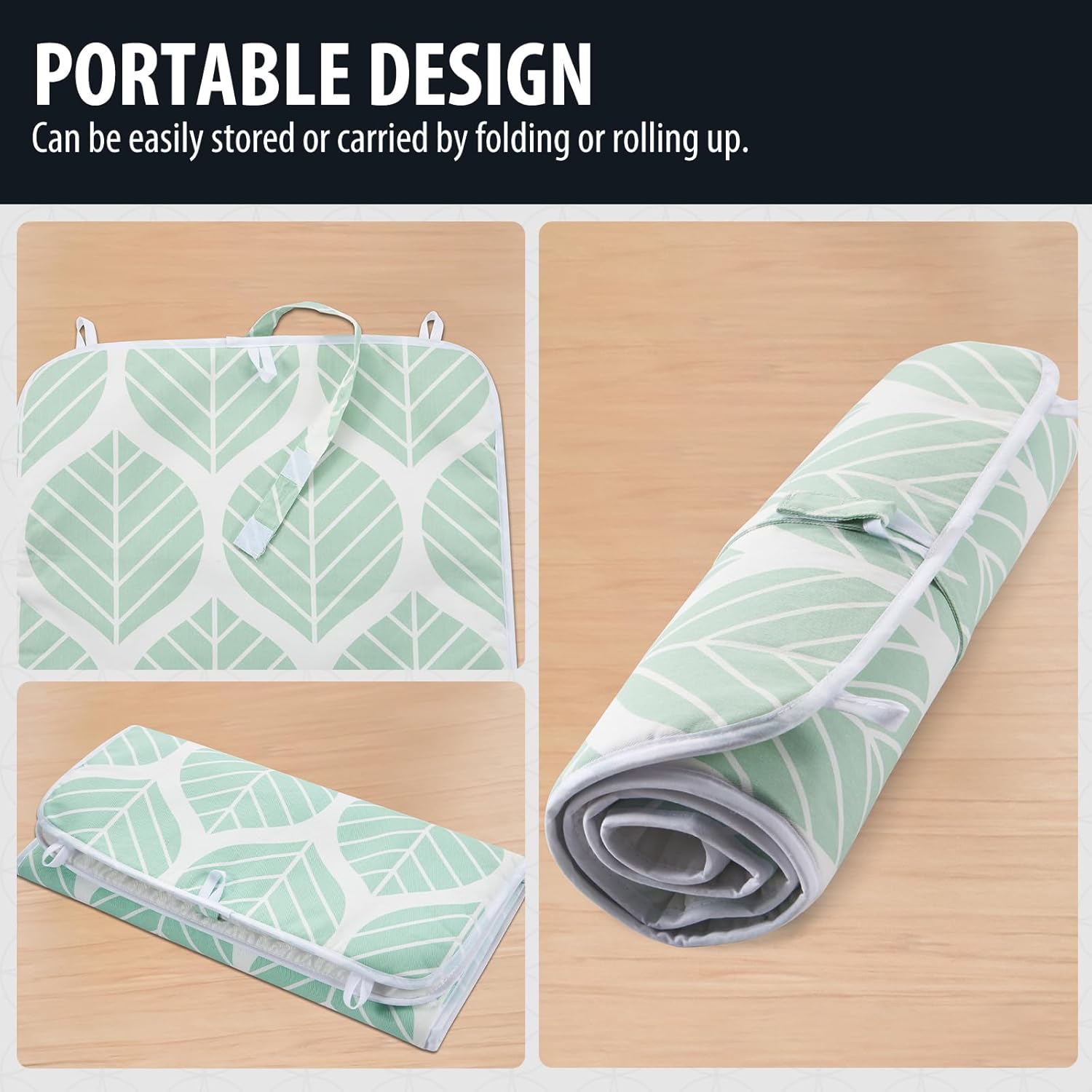 Perfect PortableSeiritex Ironing Mat Folding Table Top Iron Board for Travelers