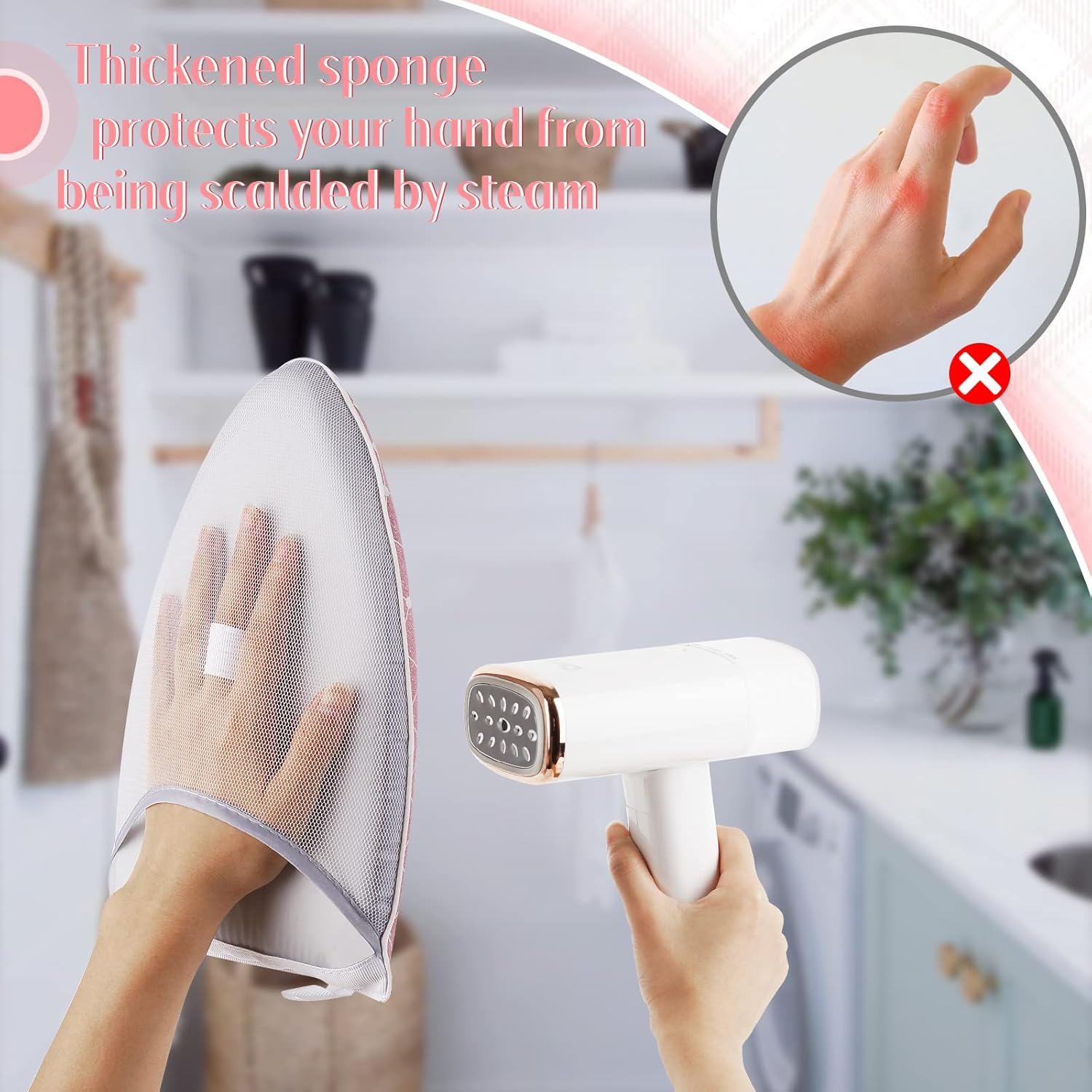 Garment Steamer Gloves and Board Mini