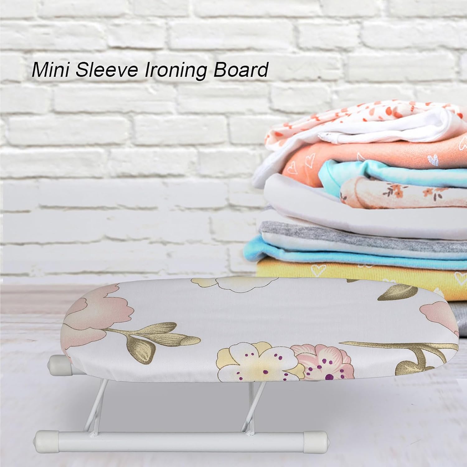 atenalslbo Gier Folding Travel Ironing Board for Vacuum Collar Treatment Peony