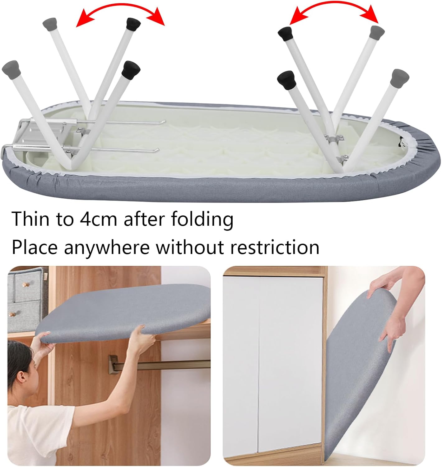 AKOZLIN Adjustable Tabletop Ironing Board 236 x14 x7