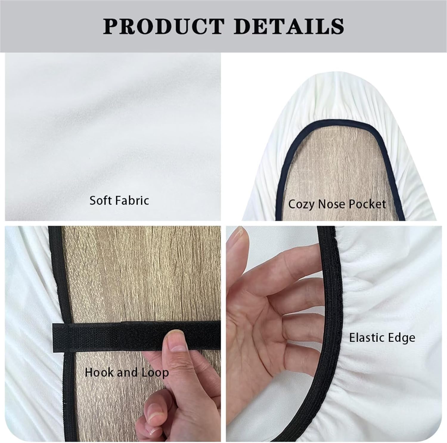 Sturdy Durable 15x54 Ironing Board Cover Home Use