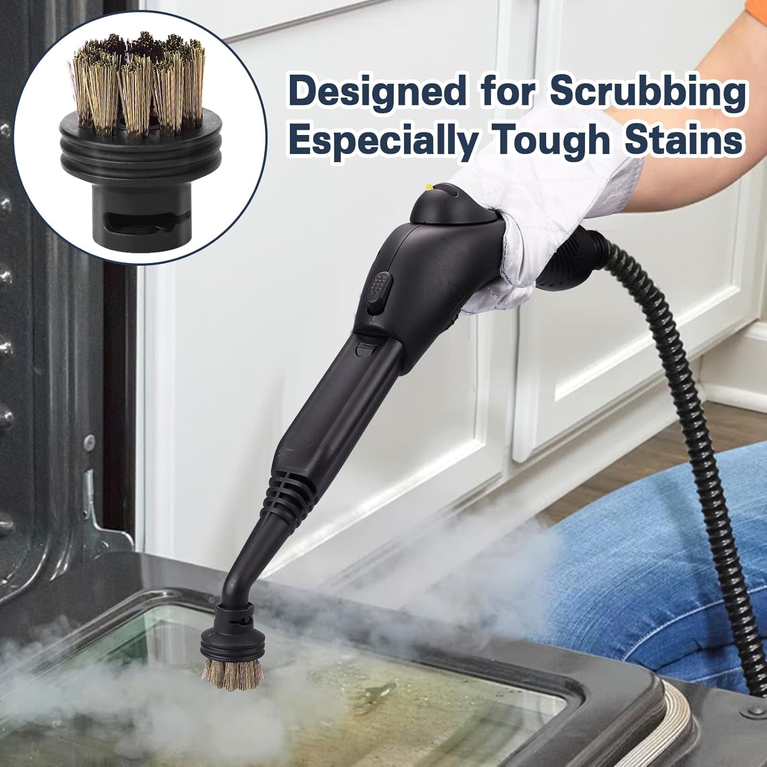 10-Piece Steam Cleaner for Deep Cleaning Durable Easy to Maintain