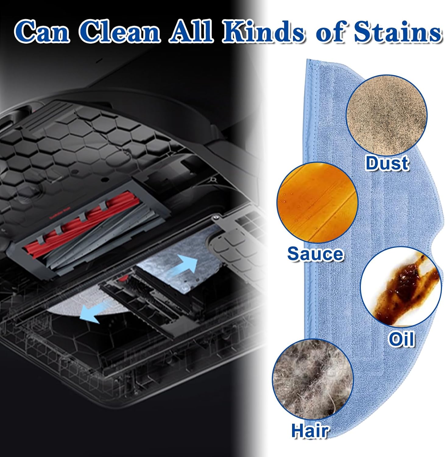 Quick-Clean Mop Brush for Roborock S7
