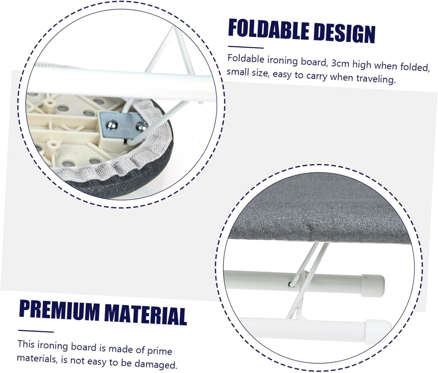 FOLDING IRONING BOARD - STURDY AND COMFORTABLE