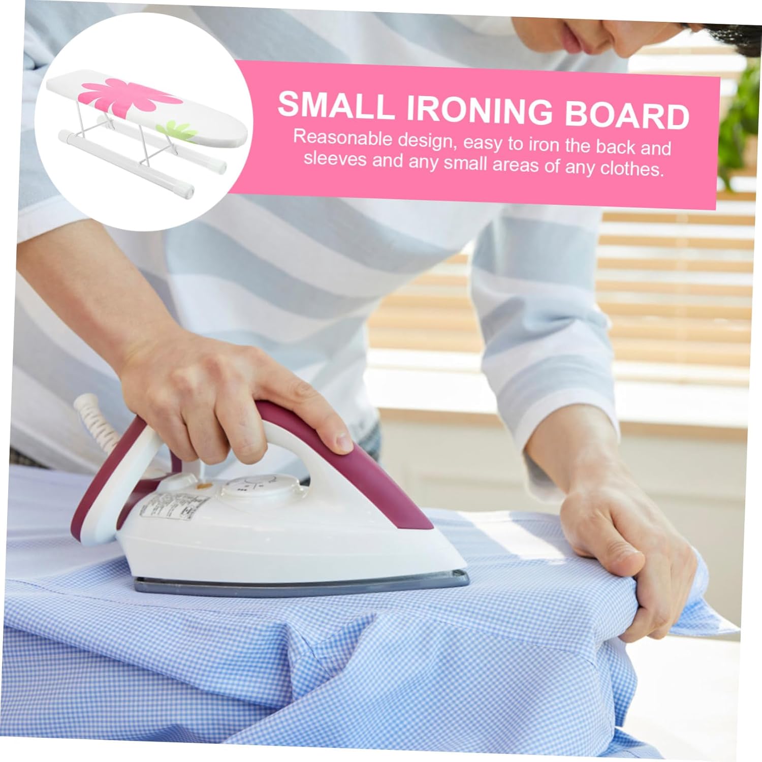 MAGICLULU Foldable Ironing Board Compact Portable Home Use