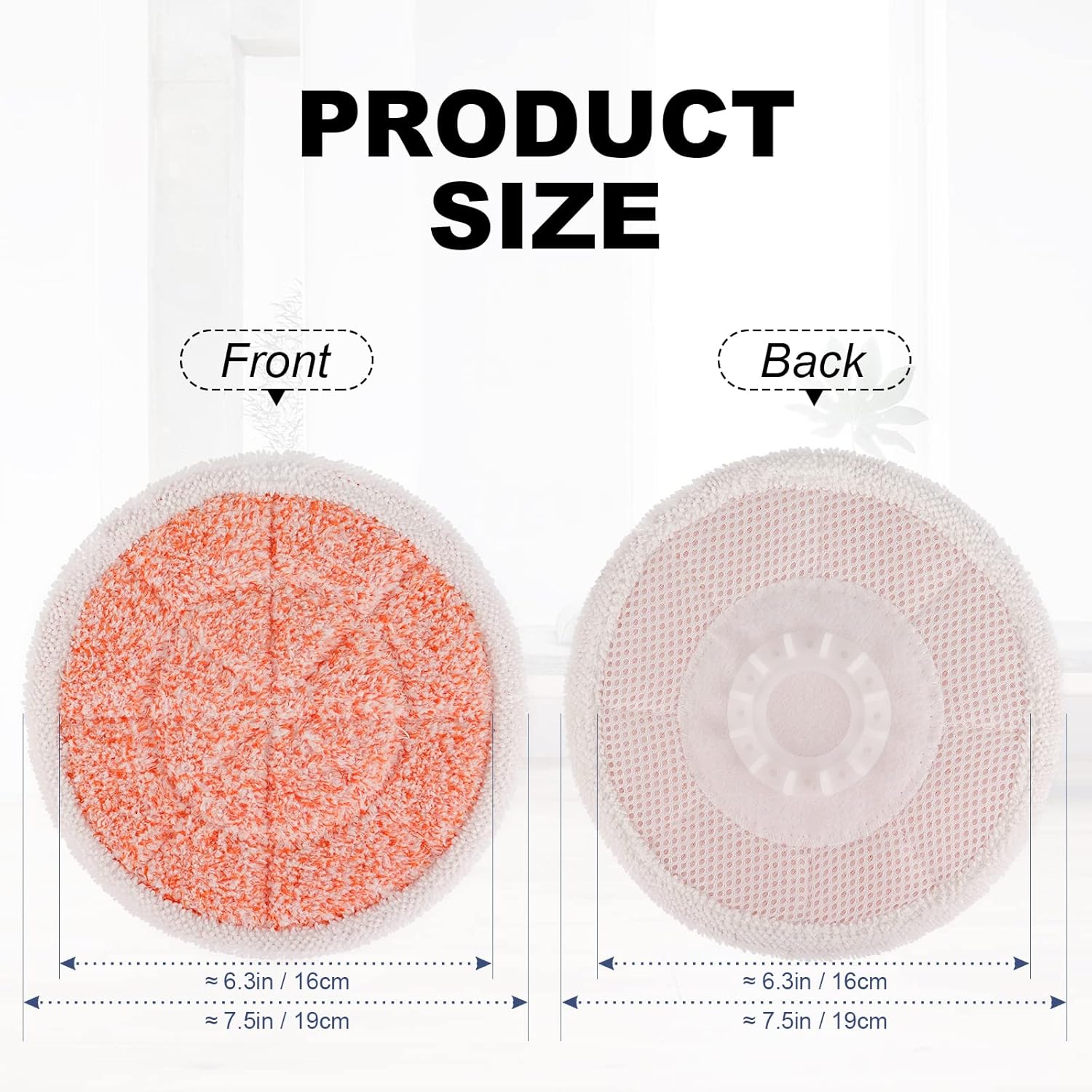 Sgizoku Shark S7000 Steam Mop Pad Shark Compatible Replacement Detected