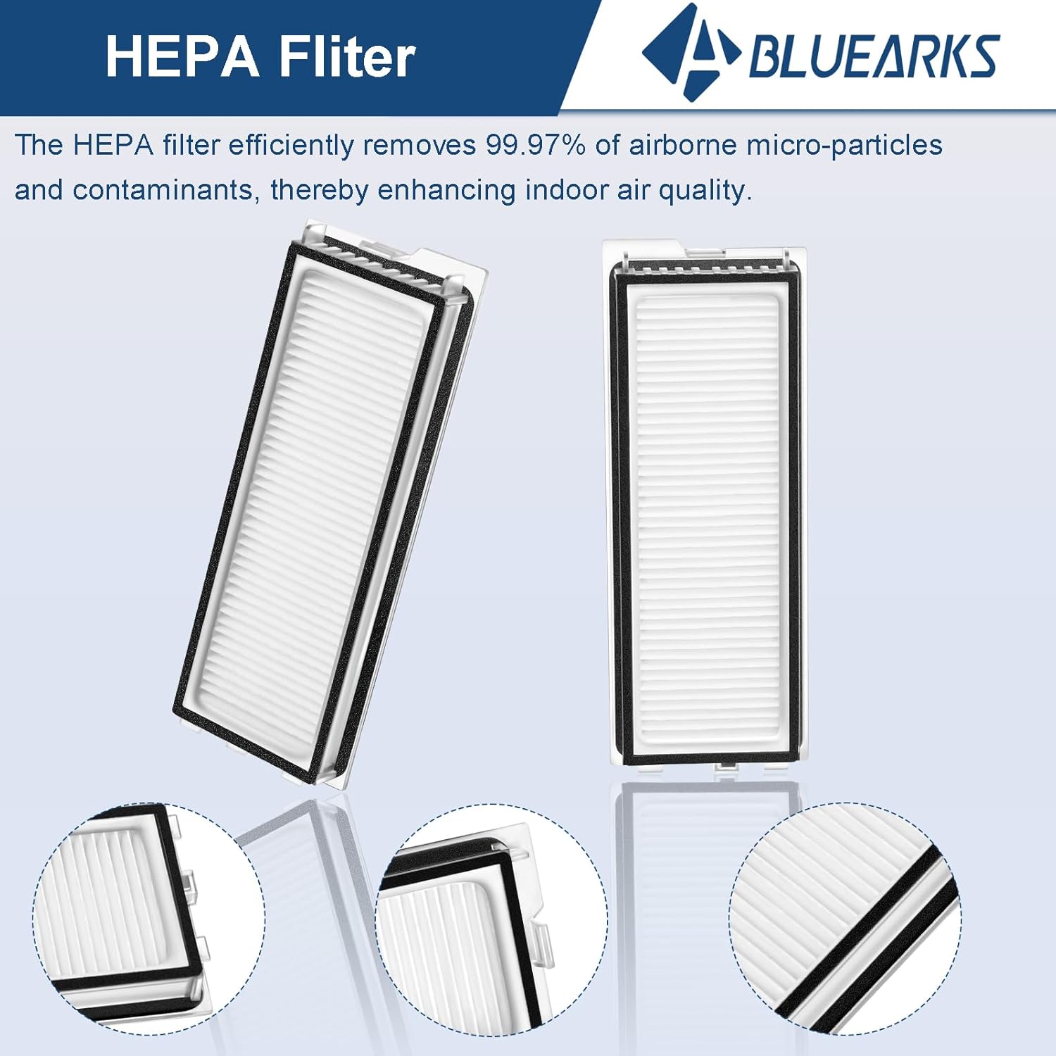 Bluearks Replacement Parts for Roborock Q Revo SQ ProQ Plus Kit