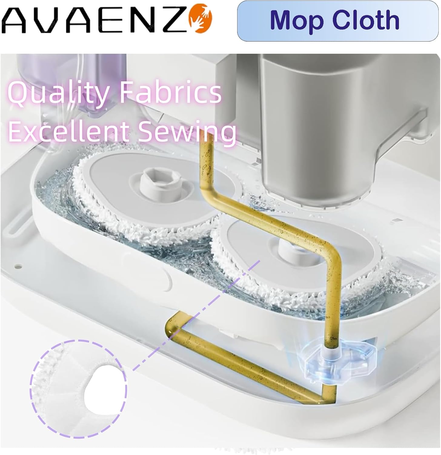 Replacement Mop Pads for Narwal Freo Robot Vacuum