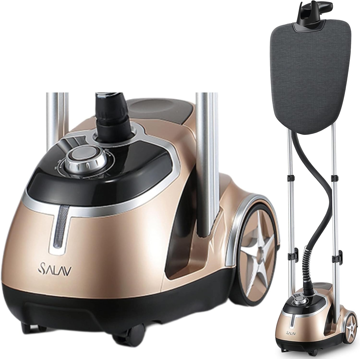 Professional Garment Steamer with Built-in Ironing Board for Daily Use