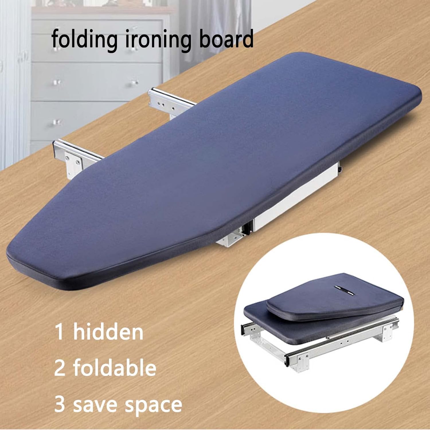 Foldable Ironing Board for Small Spaces