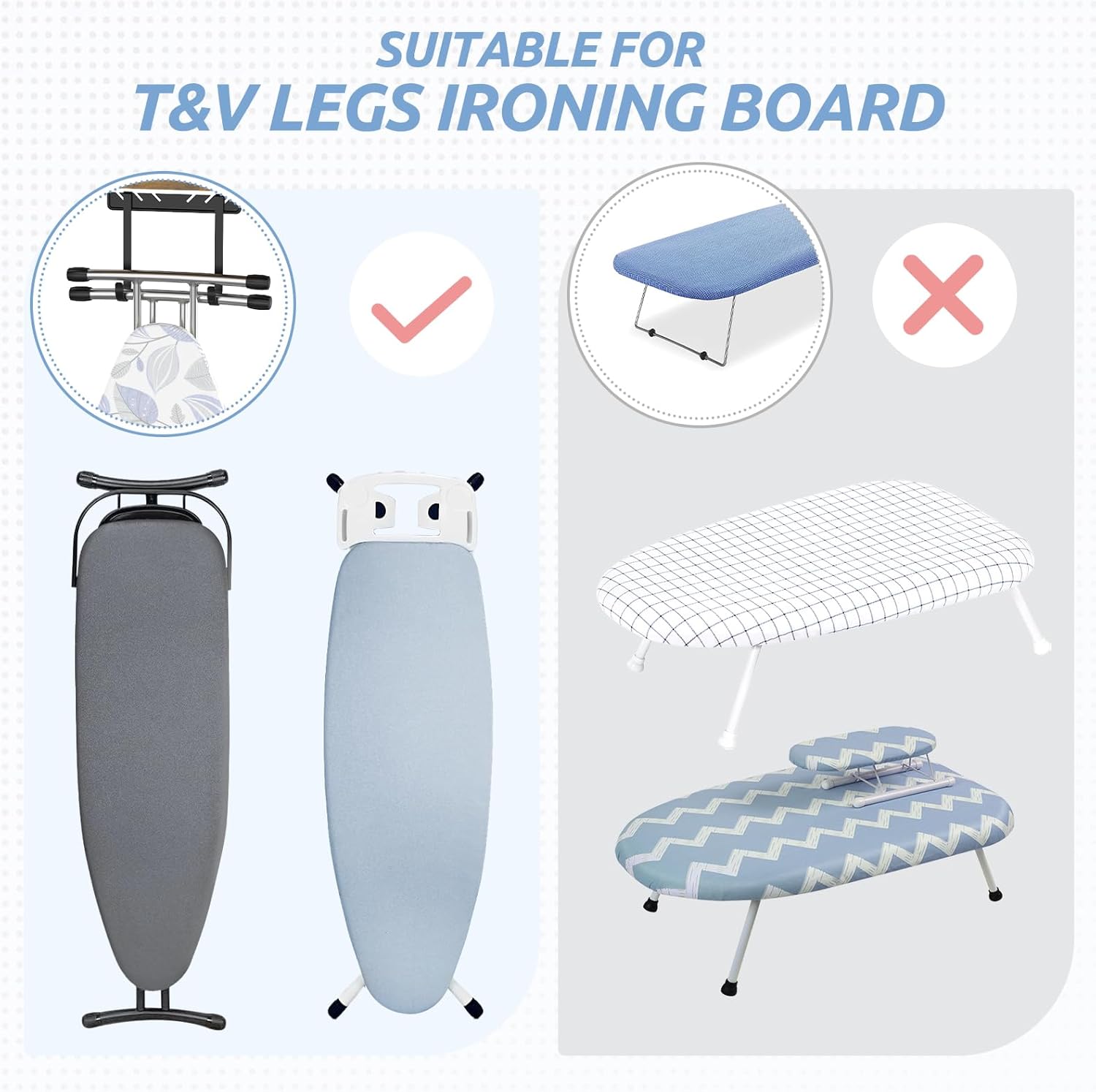 EsLukerlyIroning Board Holder with Removable baskets for set