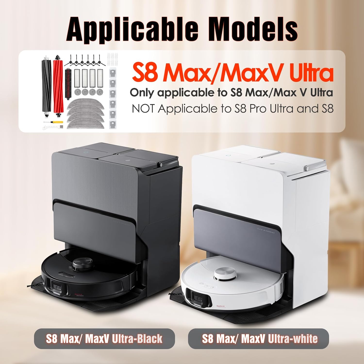 Ultimate Cleaning Companion for Roborock S8 MaxMaxV Ultra