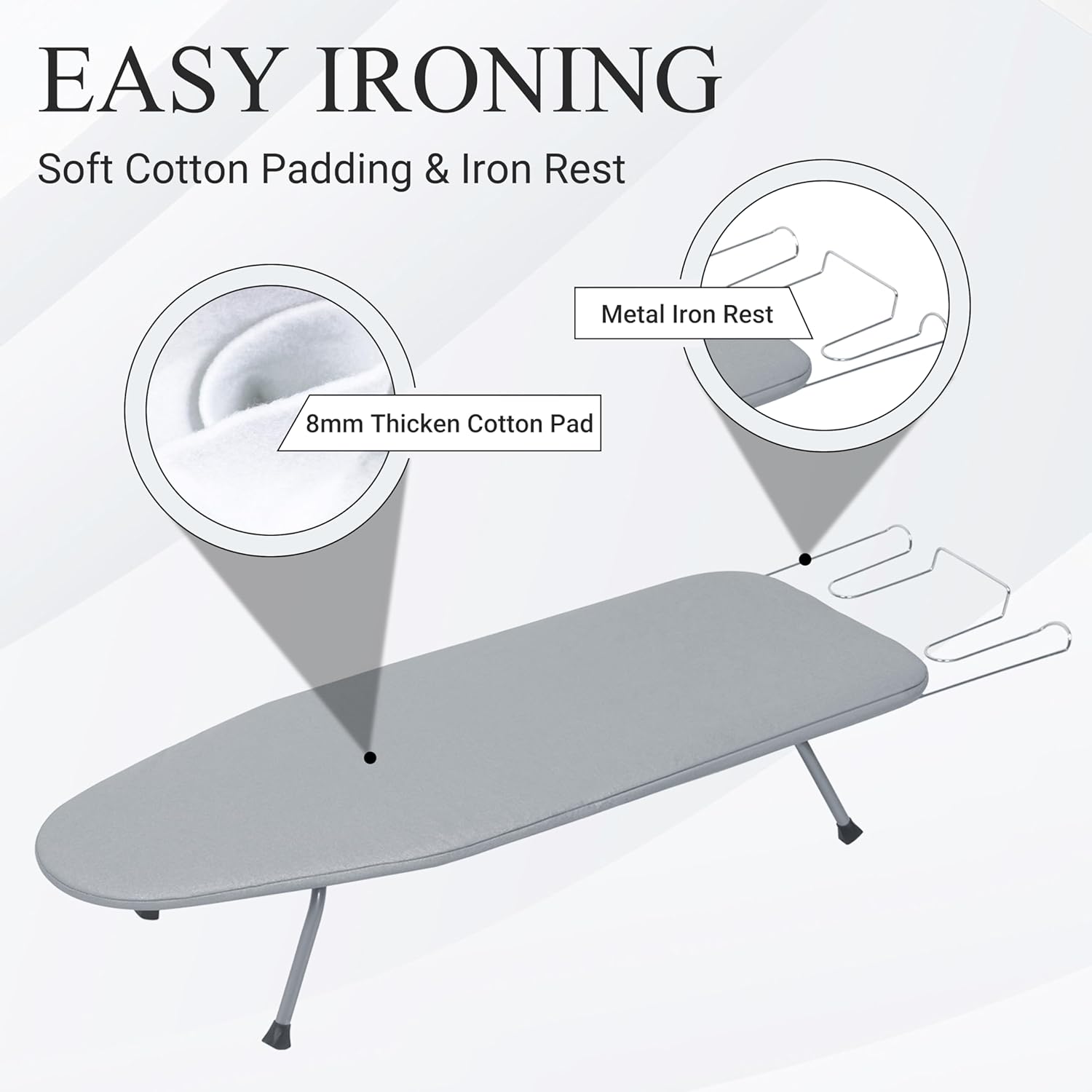 Compact Ironing Board for Small Spaces