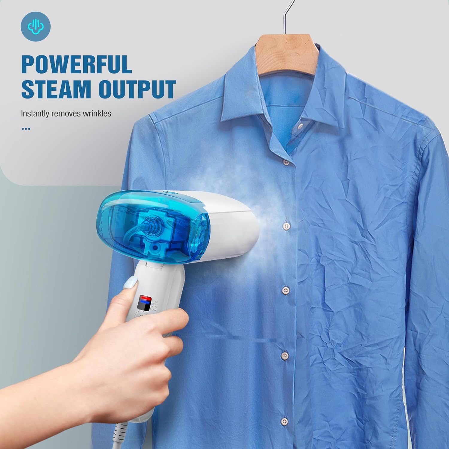 TYY Travel Steamer - Effortless Wrinkle Removal for World Travel