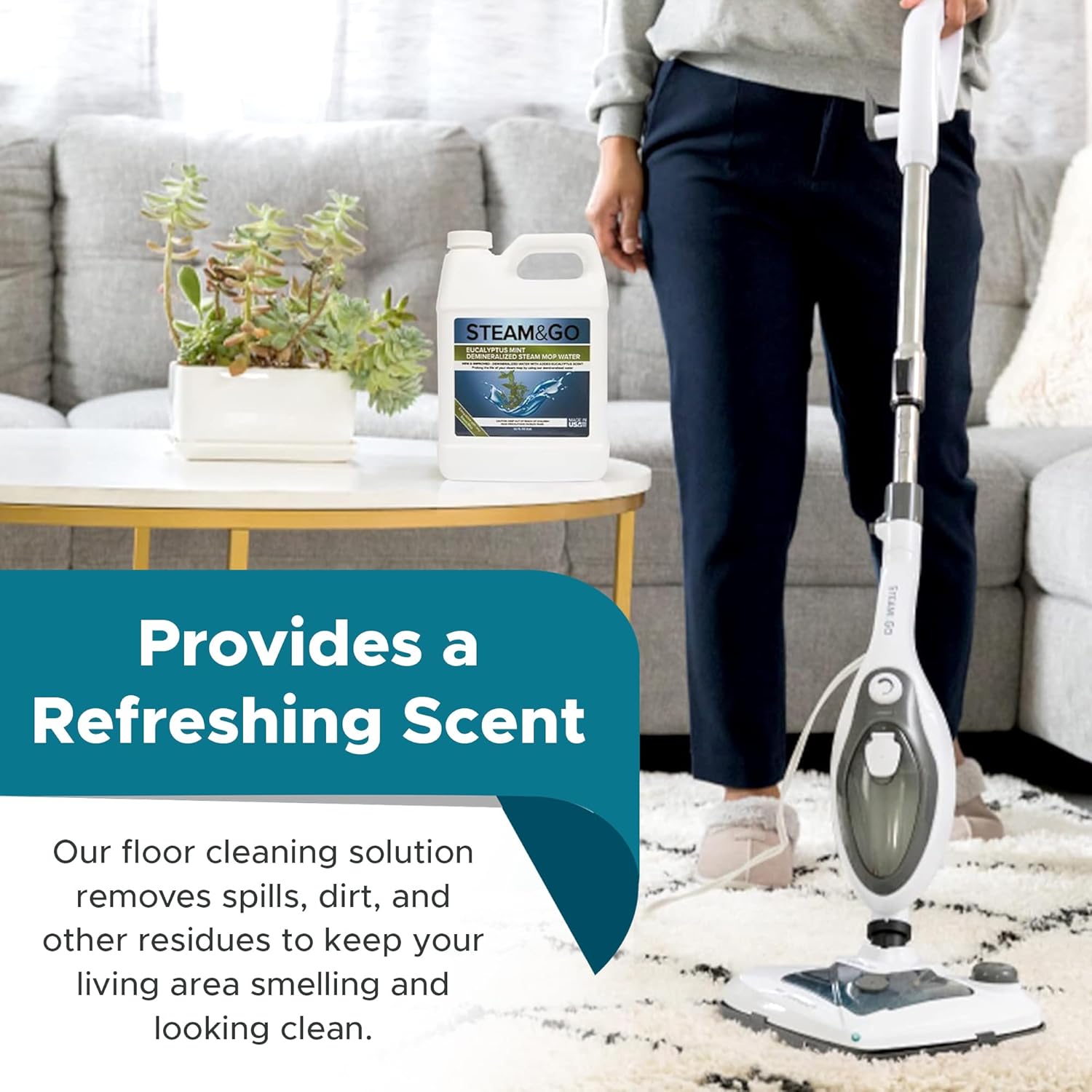 Perfect for Steam Mops Demineralized Water Lemonade Mop Neutralizer