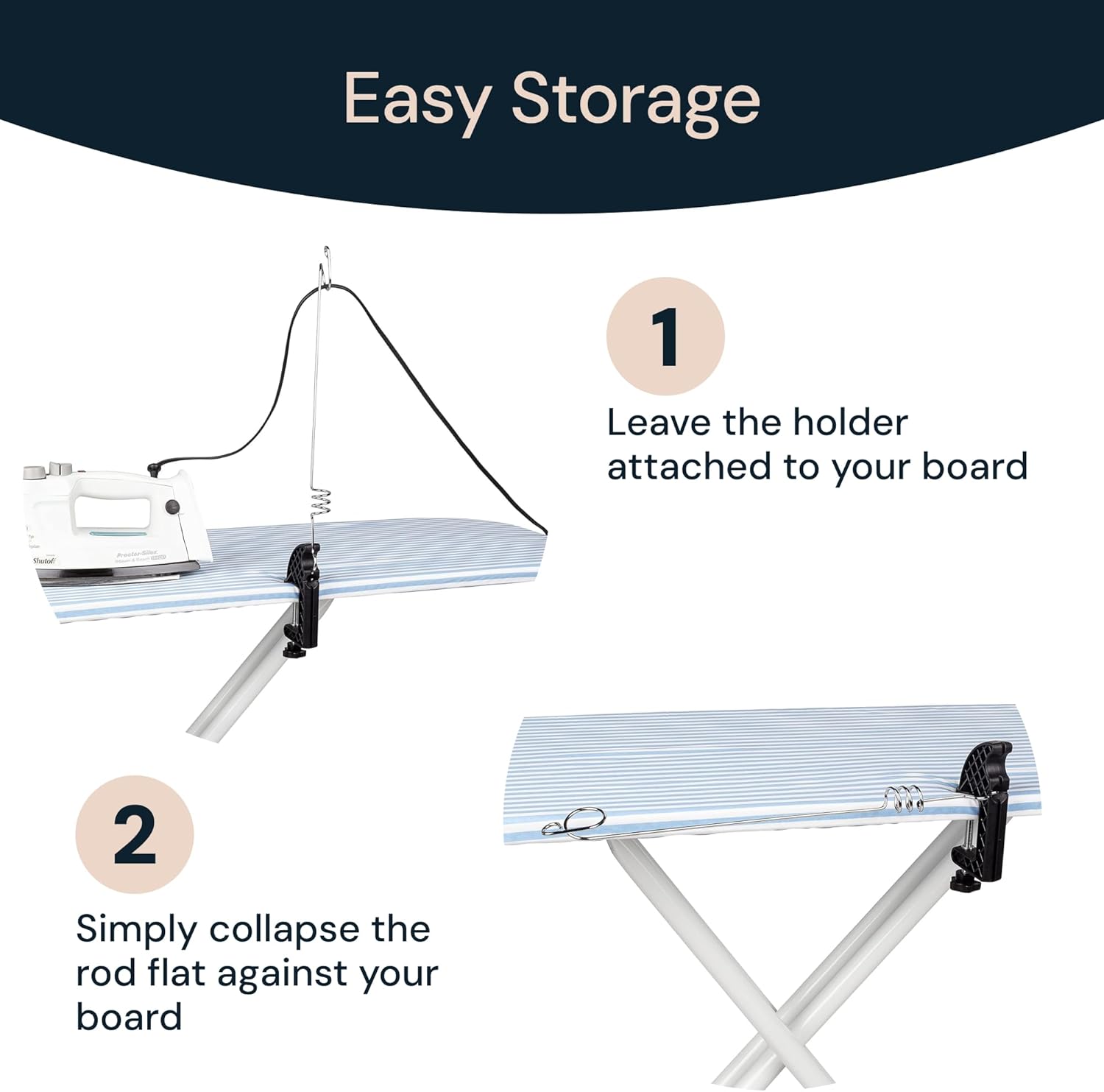 Ironing Board Cord Holder