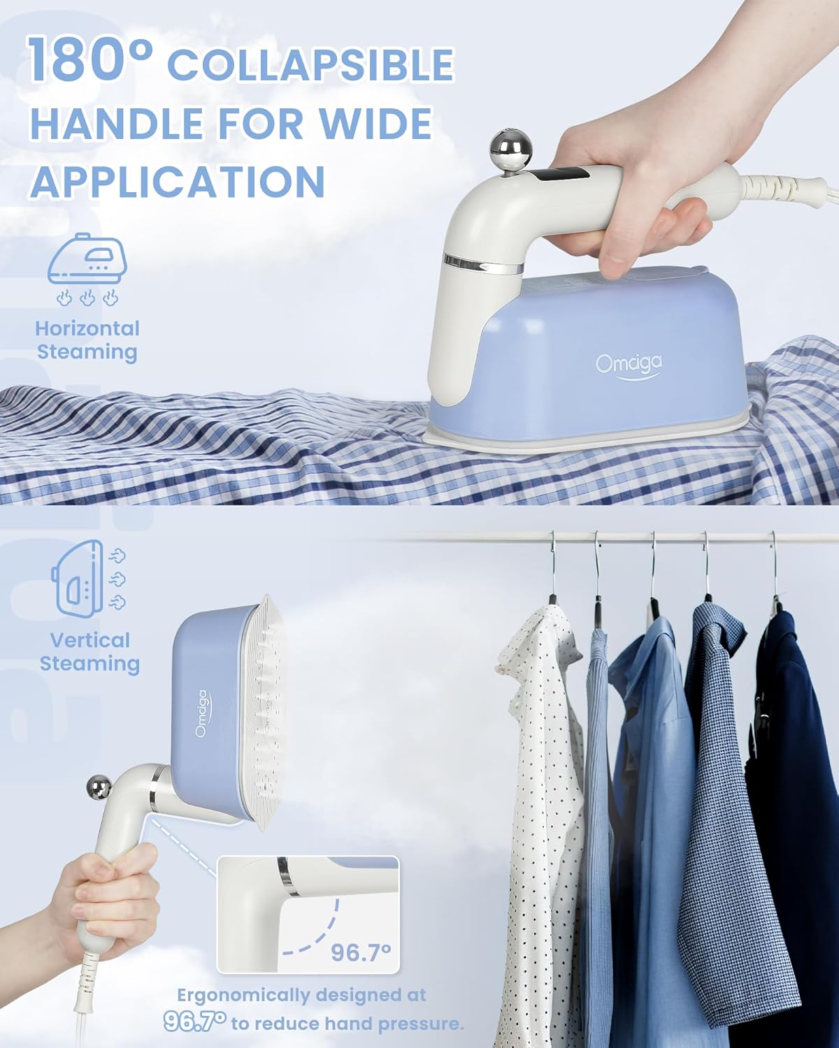 1500W Double Purpose Steam Iron
