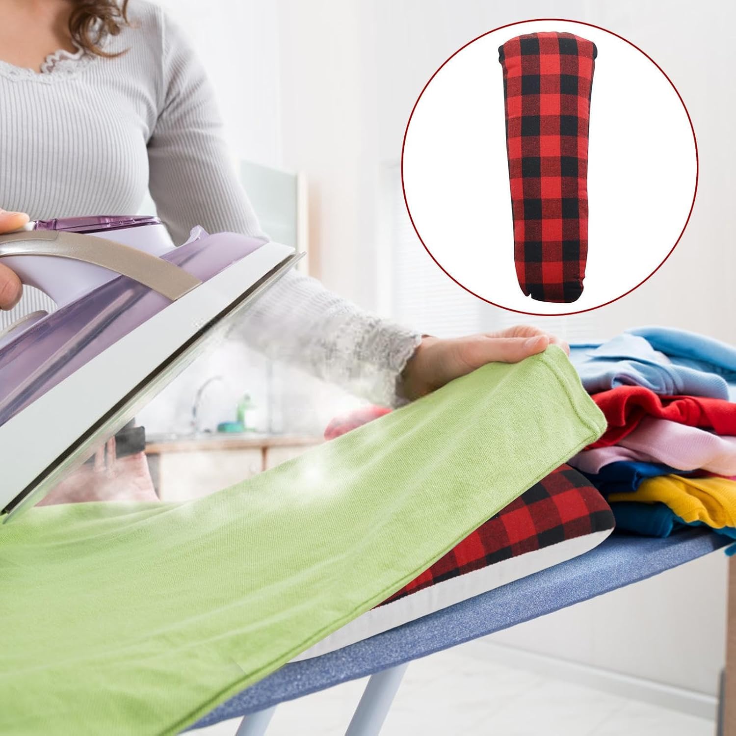 Ironing Tool for Curves and Rolls Heat Insulation Pad