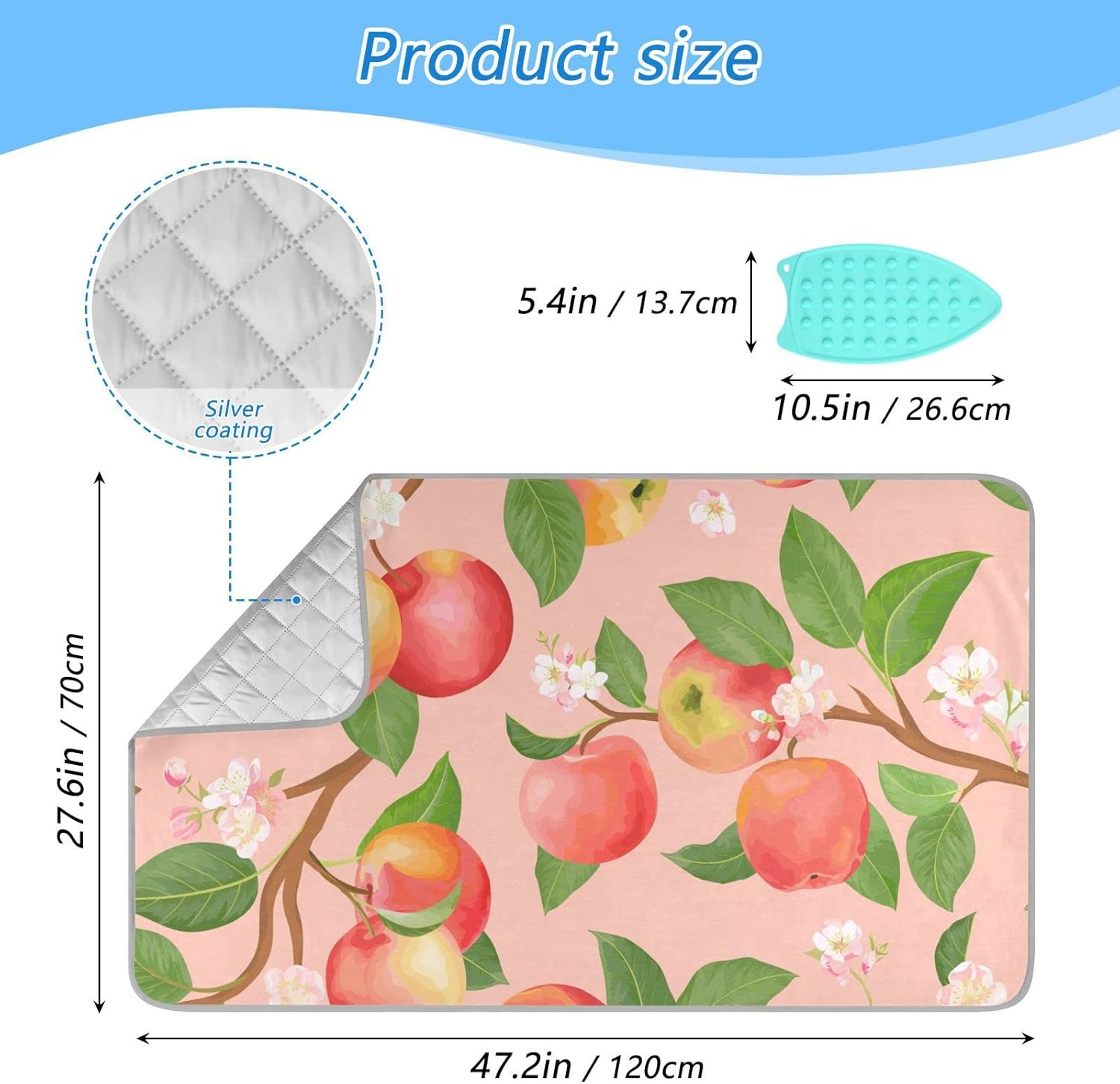 Weekend Magic Folding Ironing Mat for Travel and Home