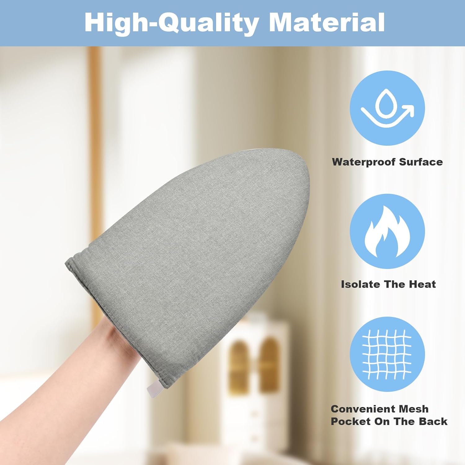 Lightweight Durable and Efficient Steamer glove
