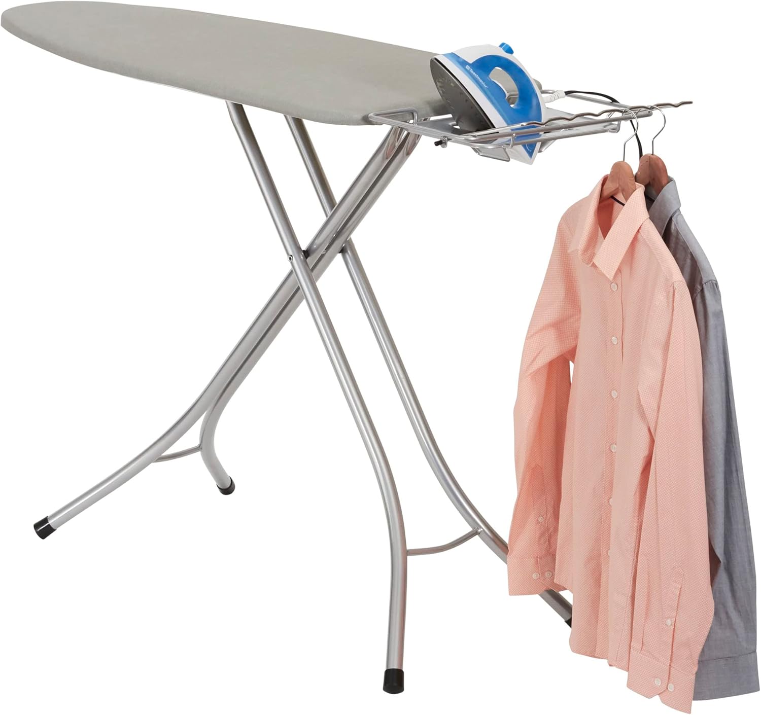 Sturdy 4-Leg Ironing Board with Durable Steel Top