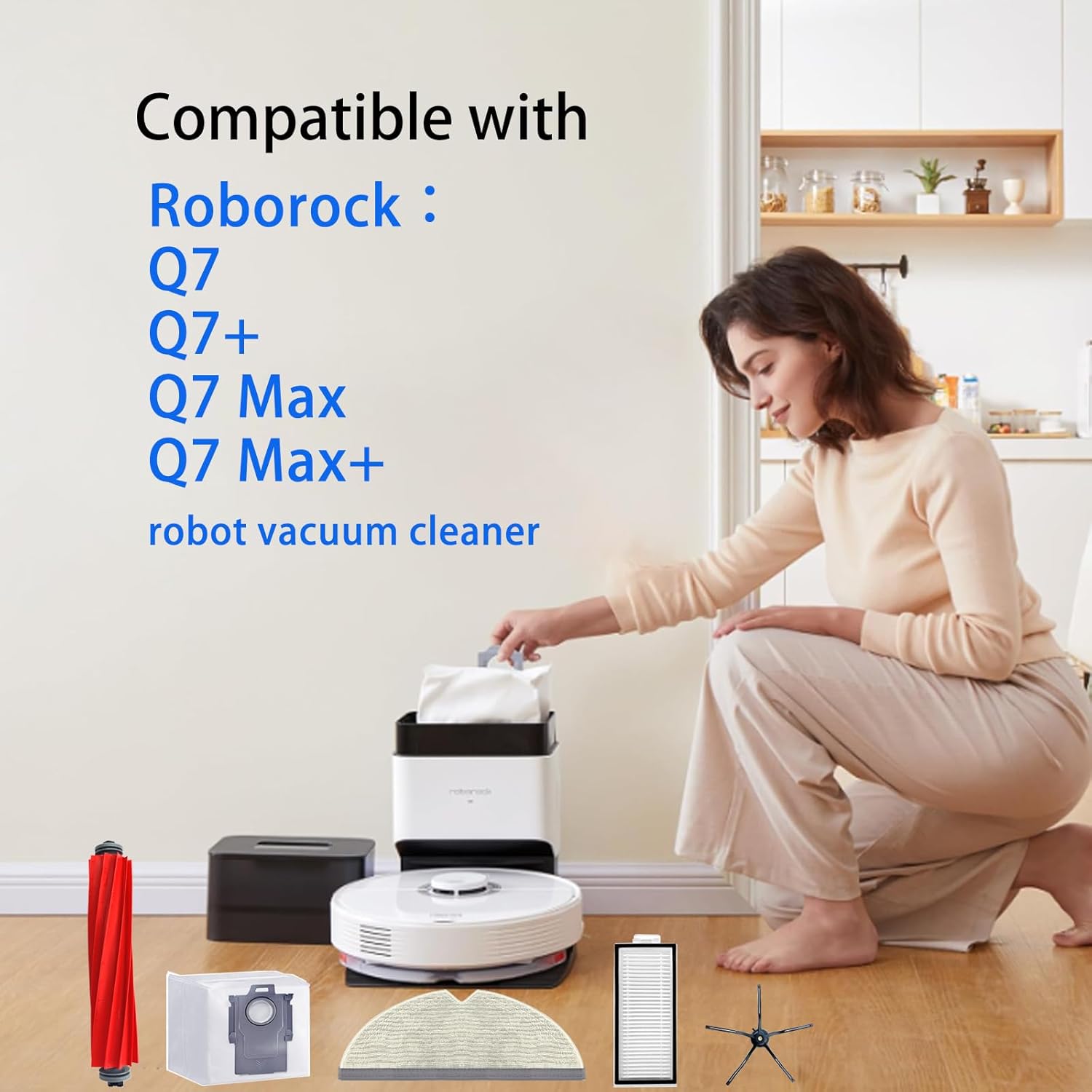 Q7 Part Kit - Replacement Parts for Roborock Q7 Max