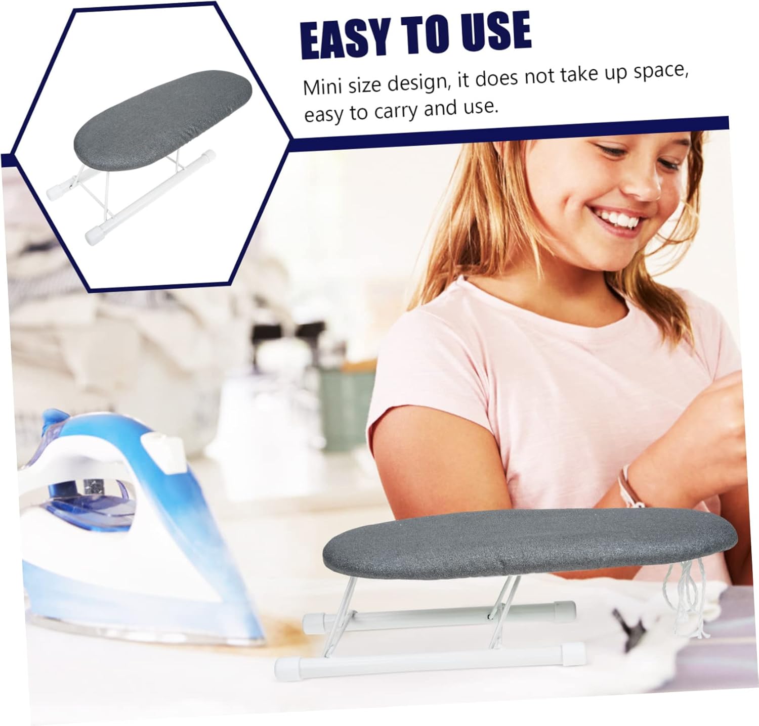 FOLDING IRONING BOARD - STURDY AND COMFORTABLE