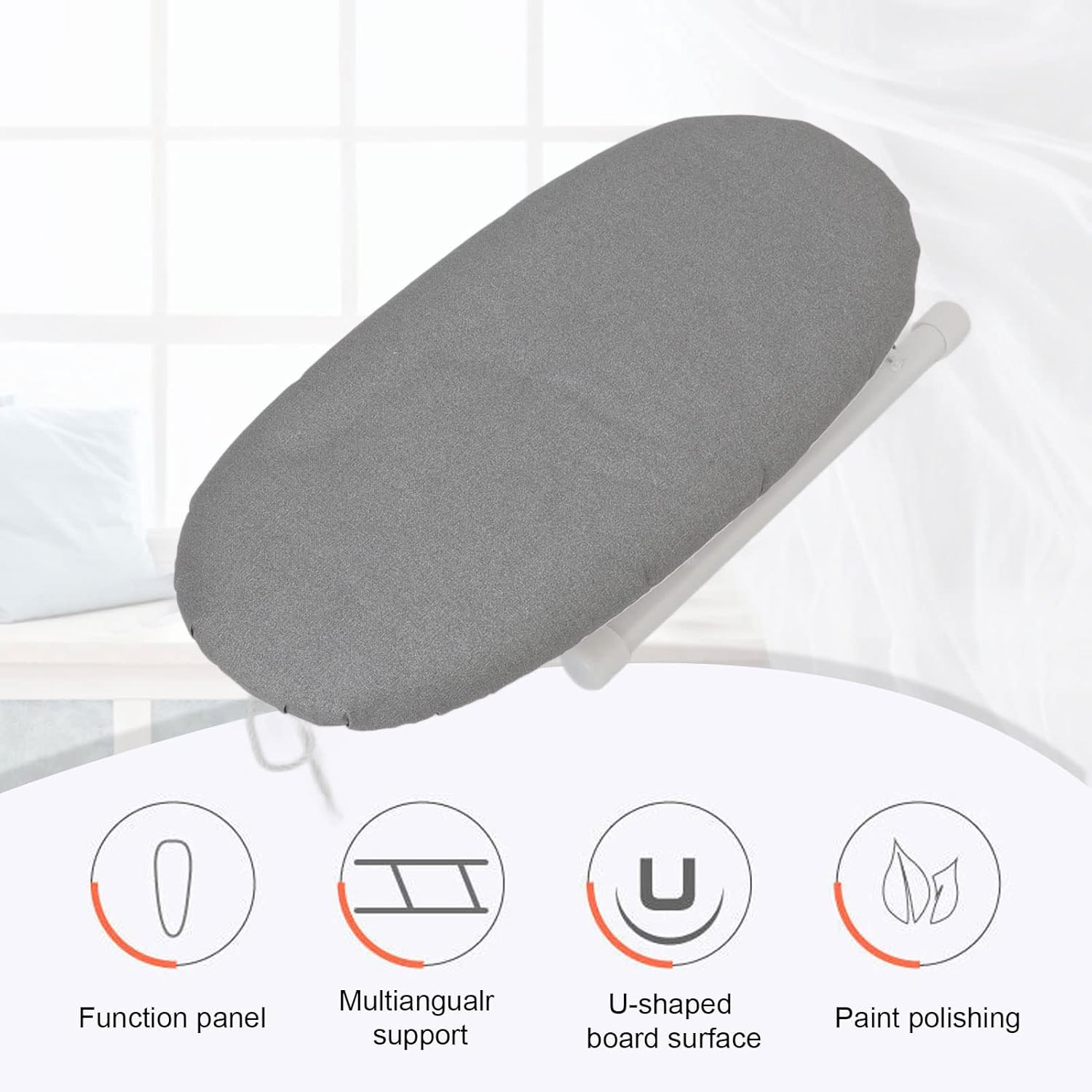 Fast Heat-Resistant tabletop ironing board portable clothes ironer
