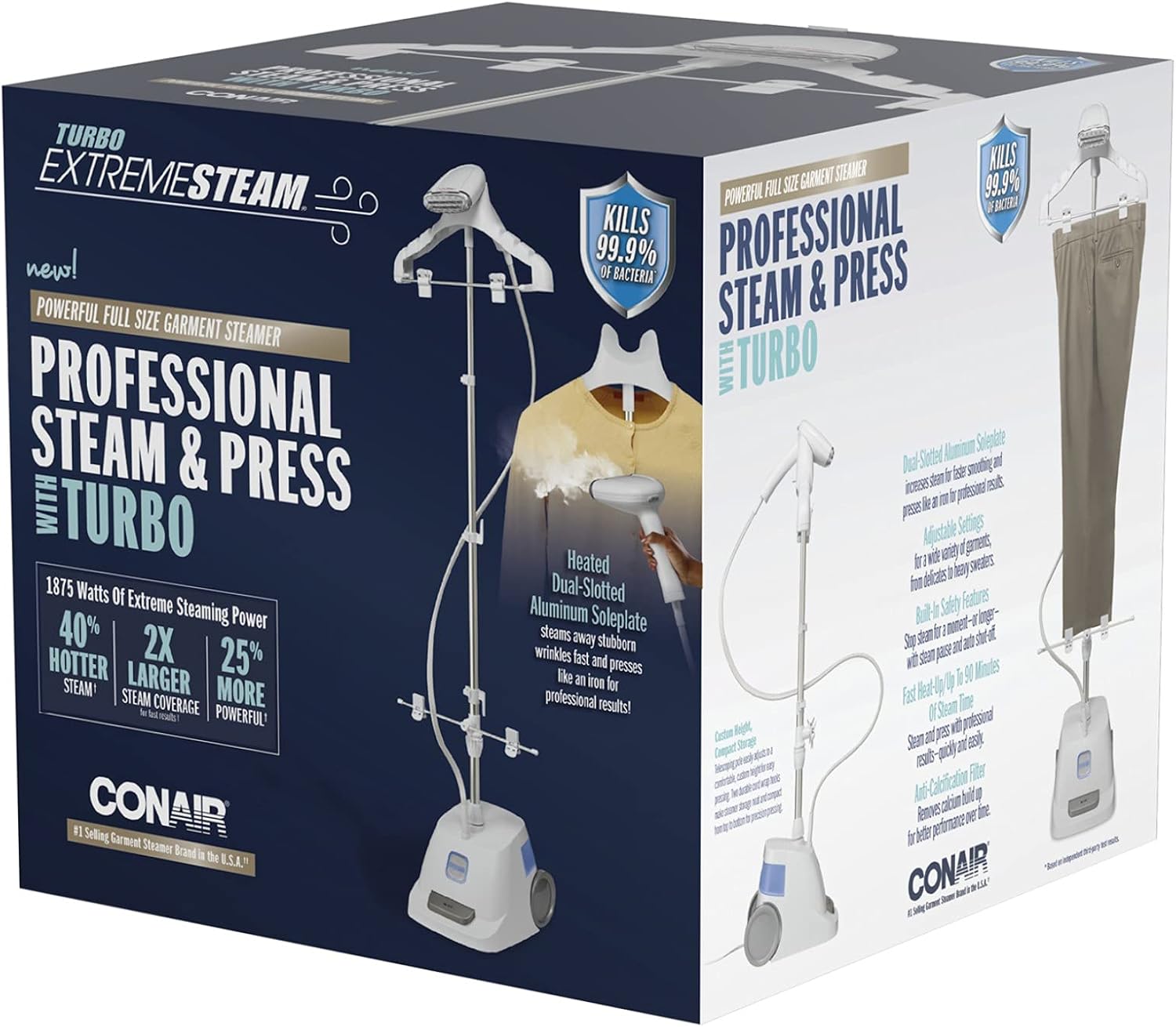 Turbo ExtremeSteam Full Size Garment Steamer from Conair