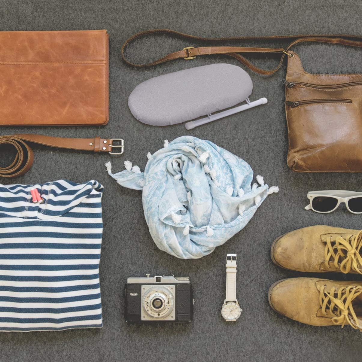 Stylish and Practical Folding Ironing Board for Home Travel