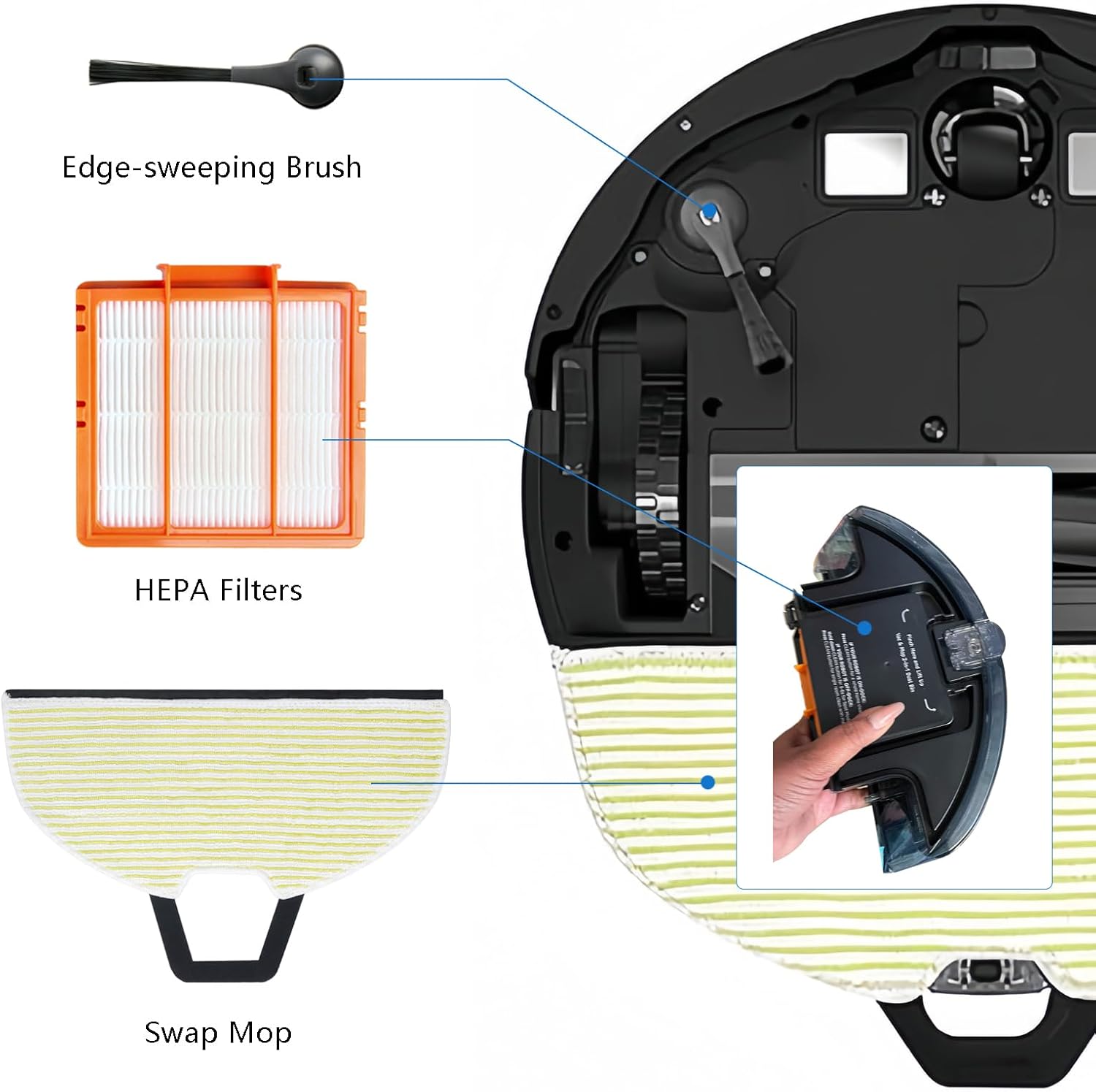 Precision Mop Robot Set