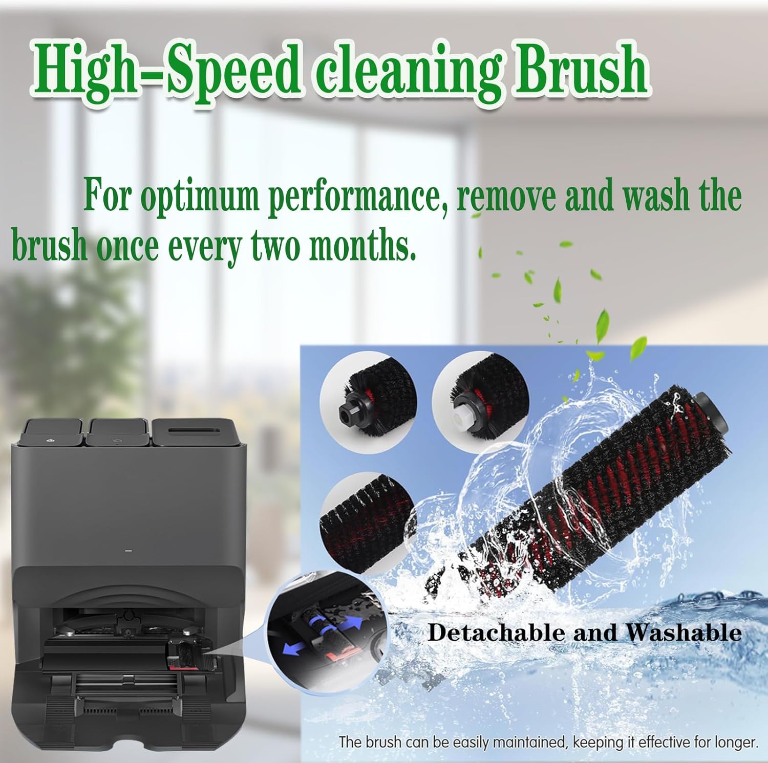 Quick Replacement Set for Roborock S8 Pro Vacuum