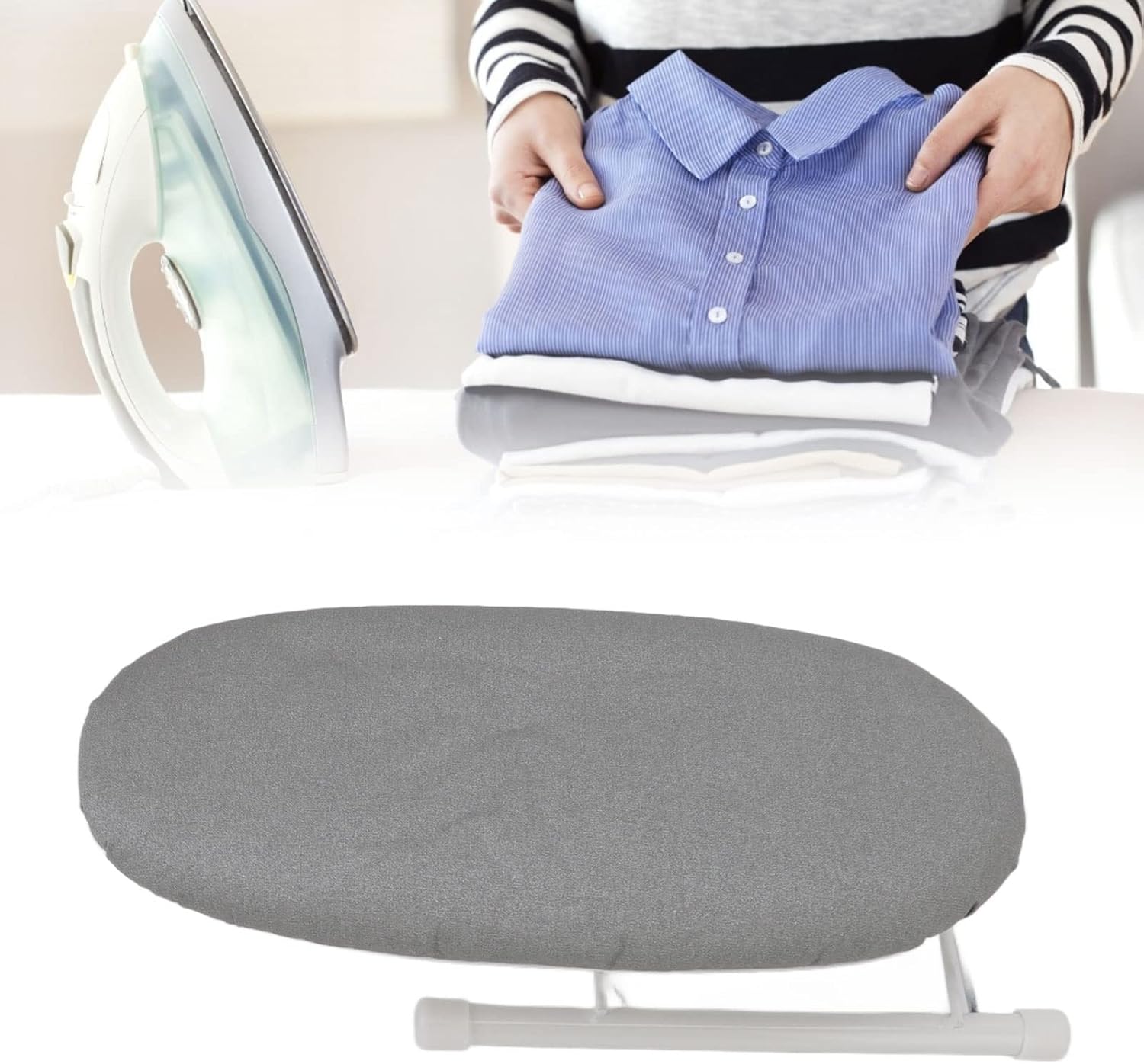 Nurnesy Heat-Fold Mini Ironing Board for Home Travel