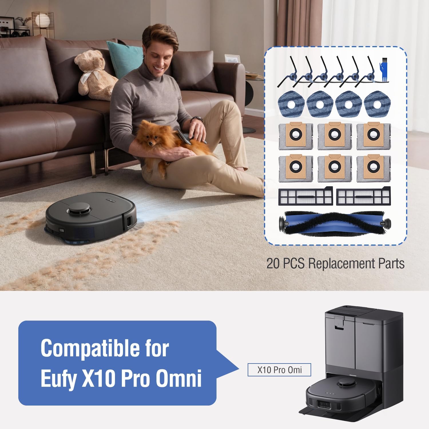 20 Pack X10 Pro Omni Accessories