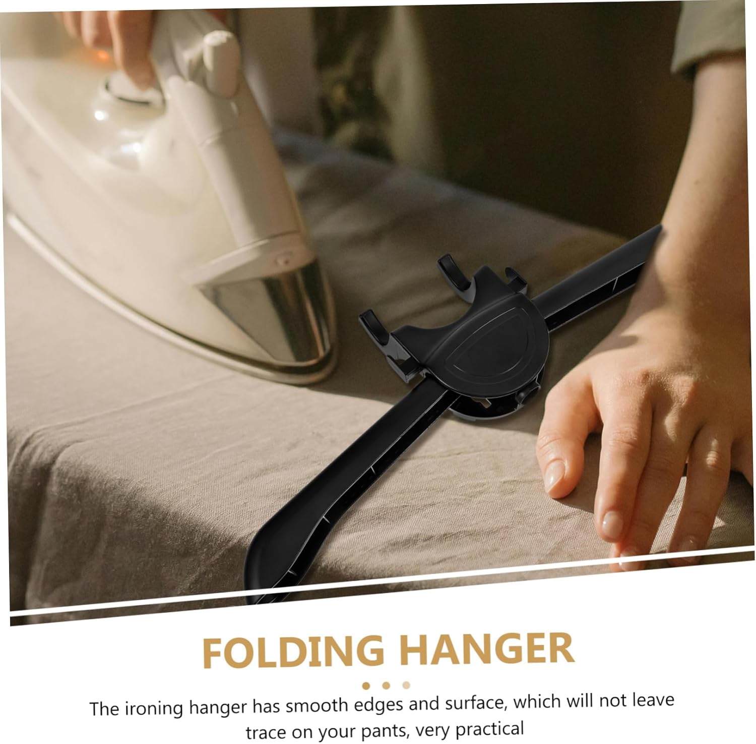 MerryHAPY Garment Steamer Hanger Folding Cloth Rack for Easy Use