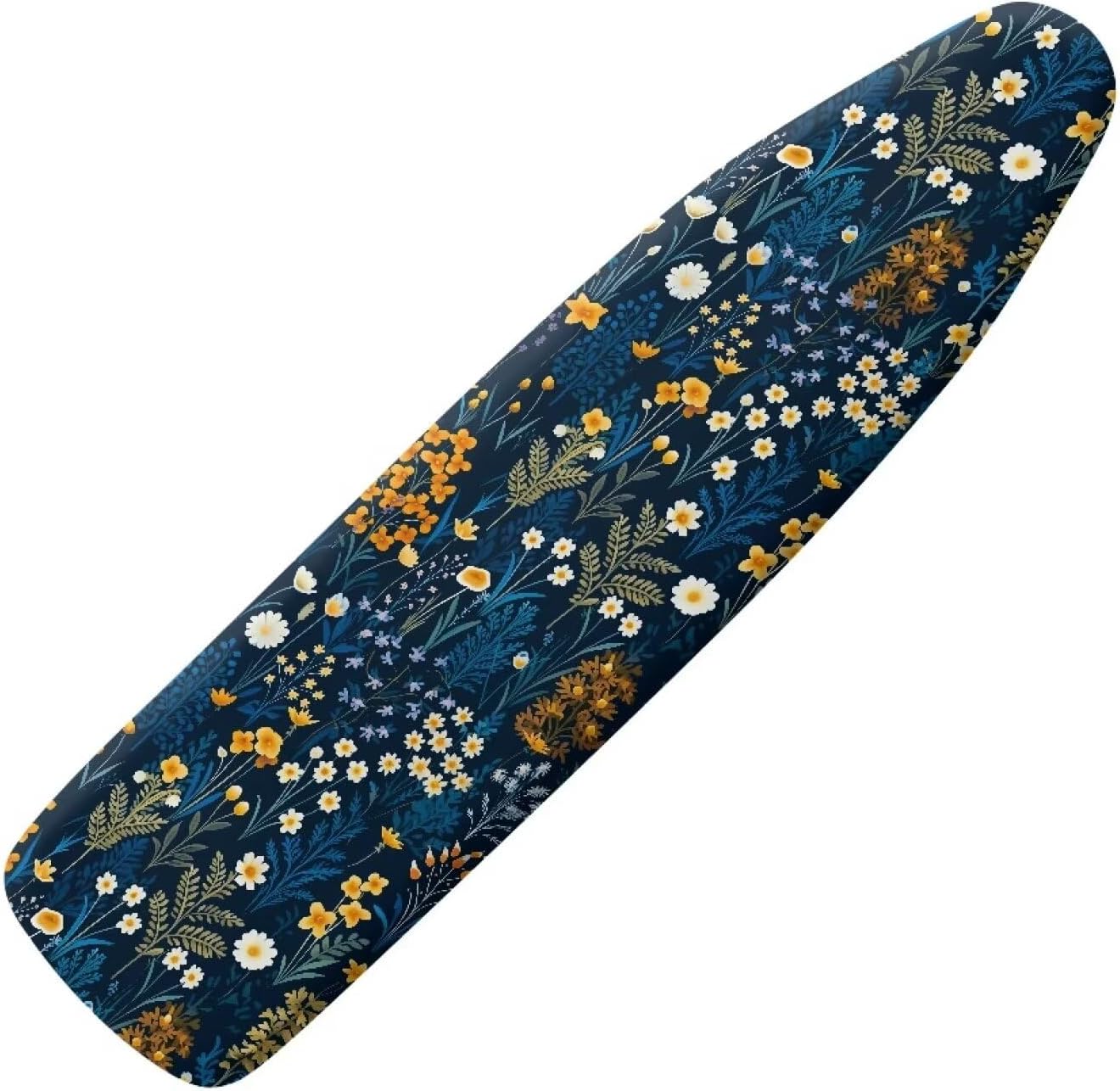 Retro Floral Print Heat-Resistant Iron Board Cover