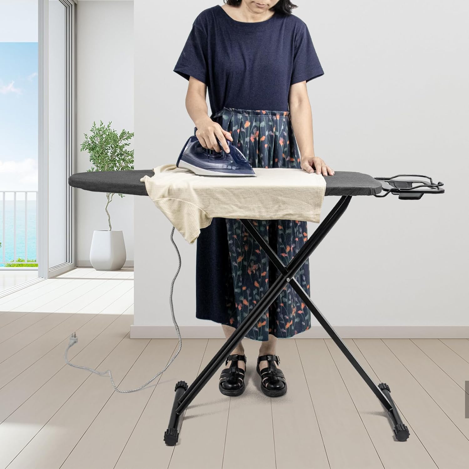 Premium 13x38 Ironing Board with Heat-Resistant Features
