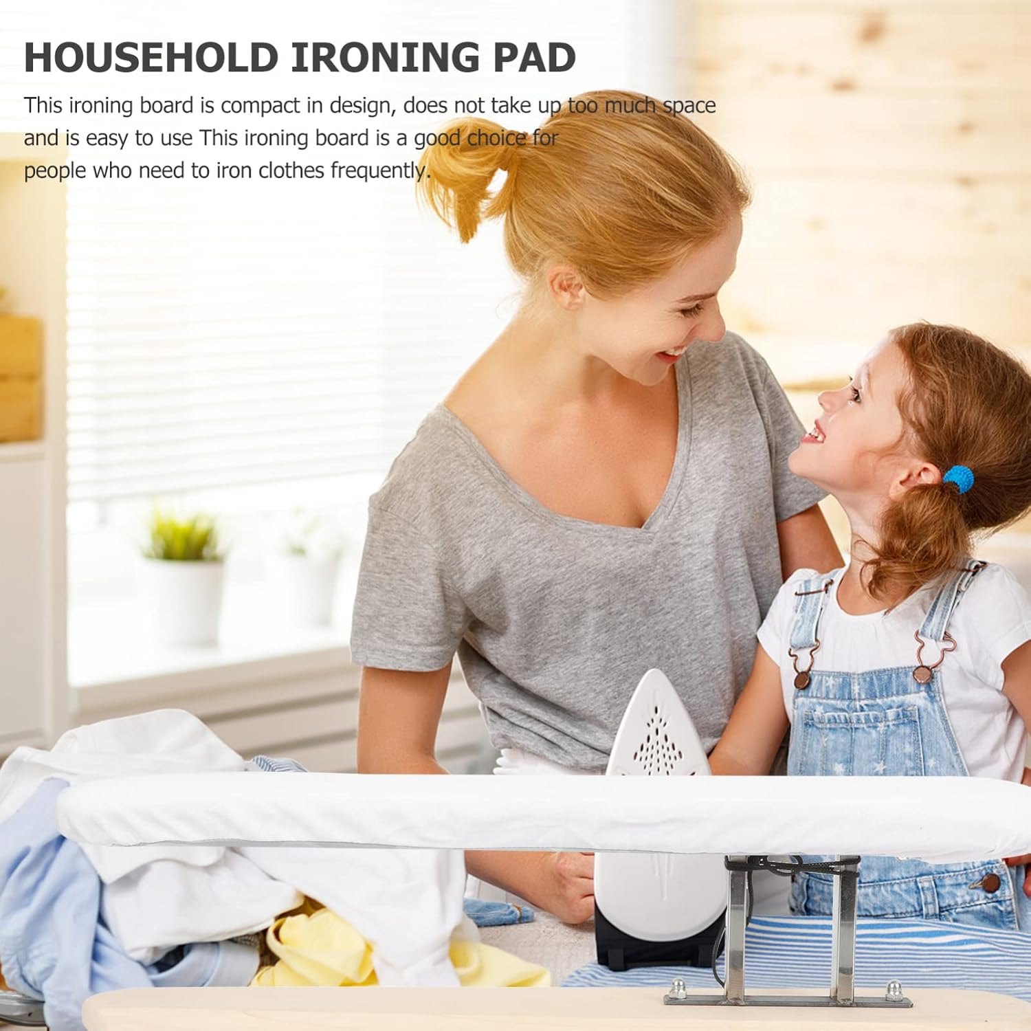 Ironing Mat PadNon-Slip Durable Travel Small Compact Smooth Soft Easy to Clean